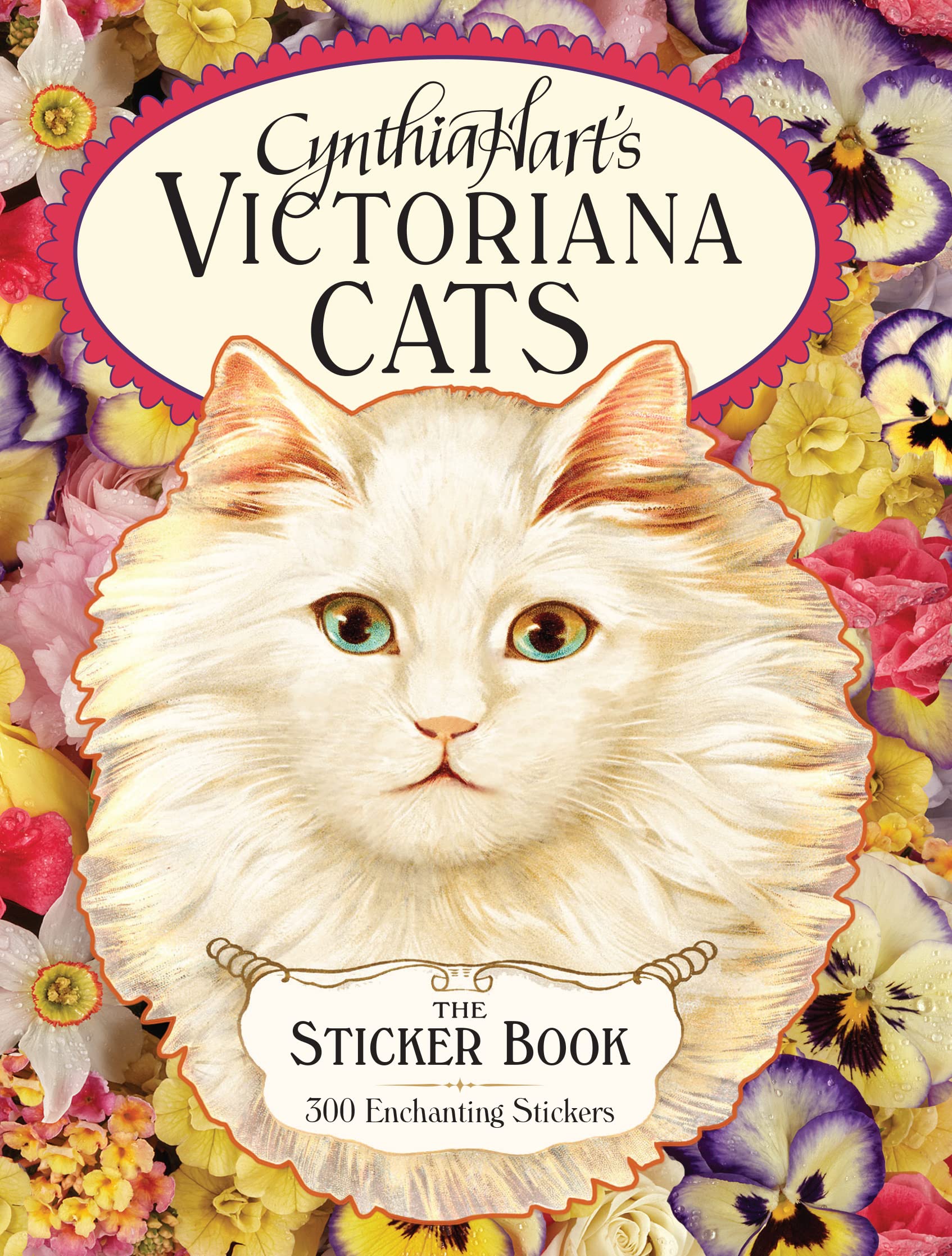 Libro: Cynthia Hart's Victoriana Cats: The Sticker Book: 300 Enchanting Stickers