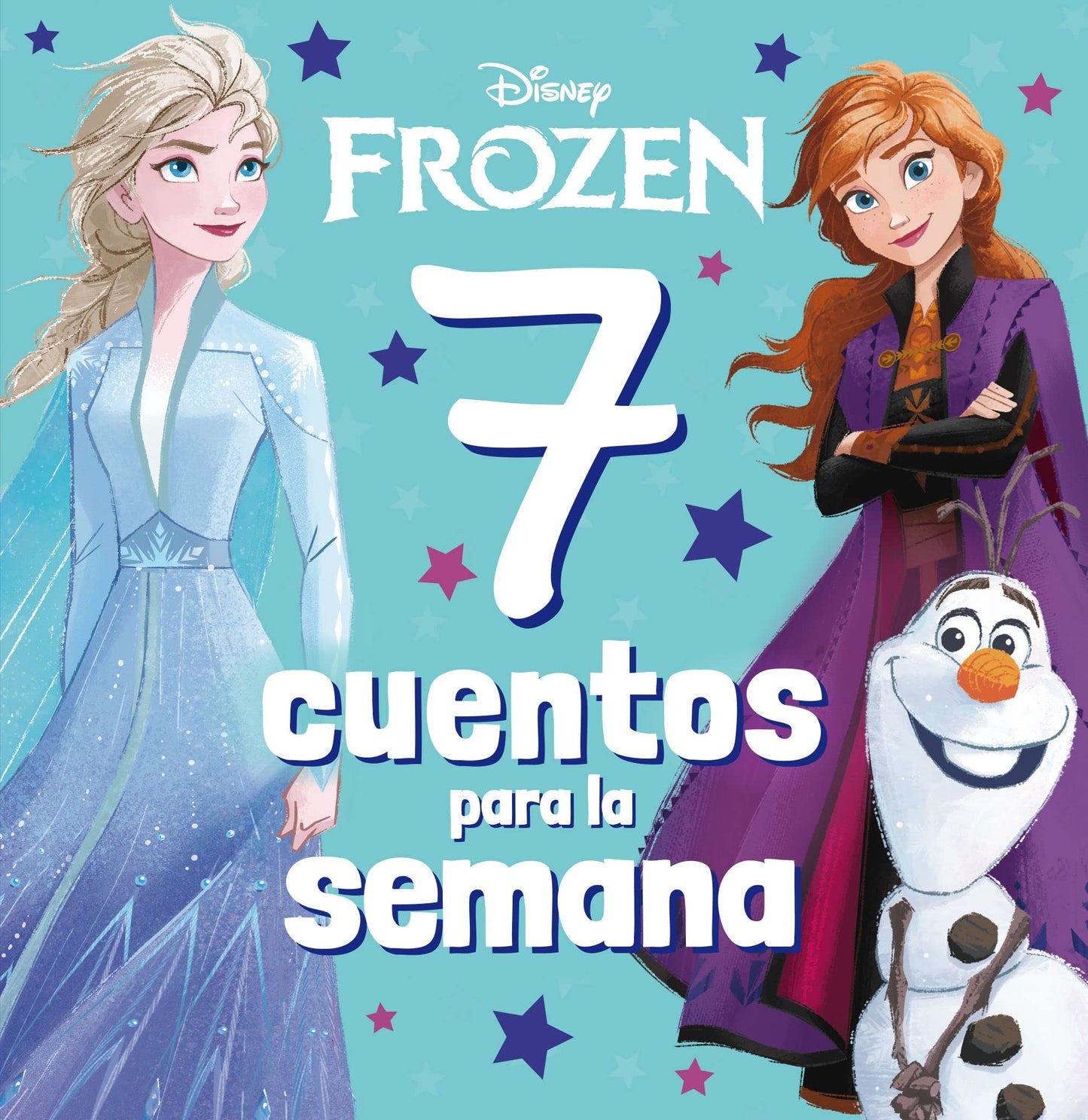 Libro: Frozen. 7 cuentos para la semana: Recopilatorio de cuentos (Disney. Frozen)