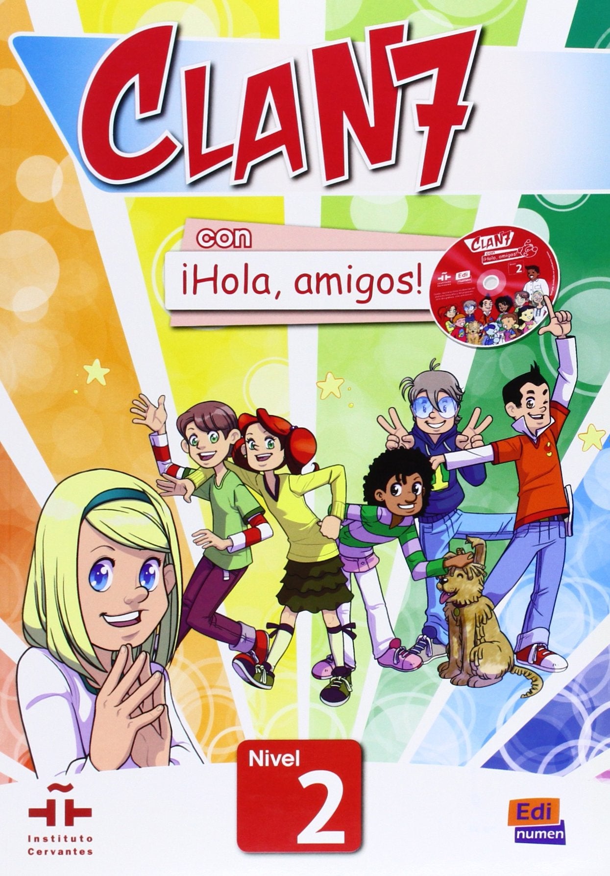 Libro: CLAN 7- HOLA AMIGOS! 2 - Student Print Edition plus 1 year Online Premium access (all digital included) (Spanish Edition)