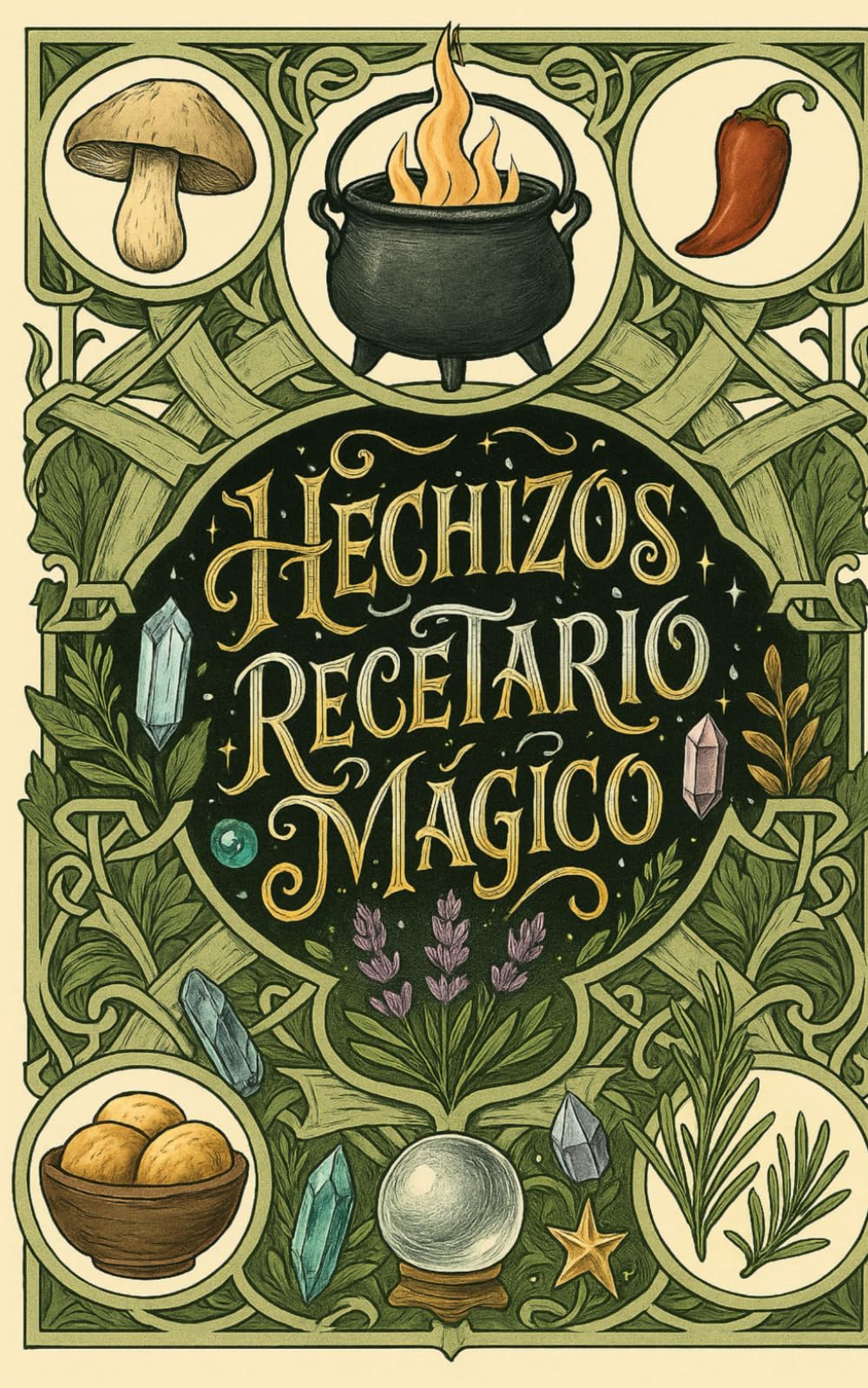 Libro: Hechizos Recetario Mágico: Recetas de cocina para el amor, el dinero, la salud, la protección, el éxito y la belleza (Spanish Edition)