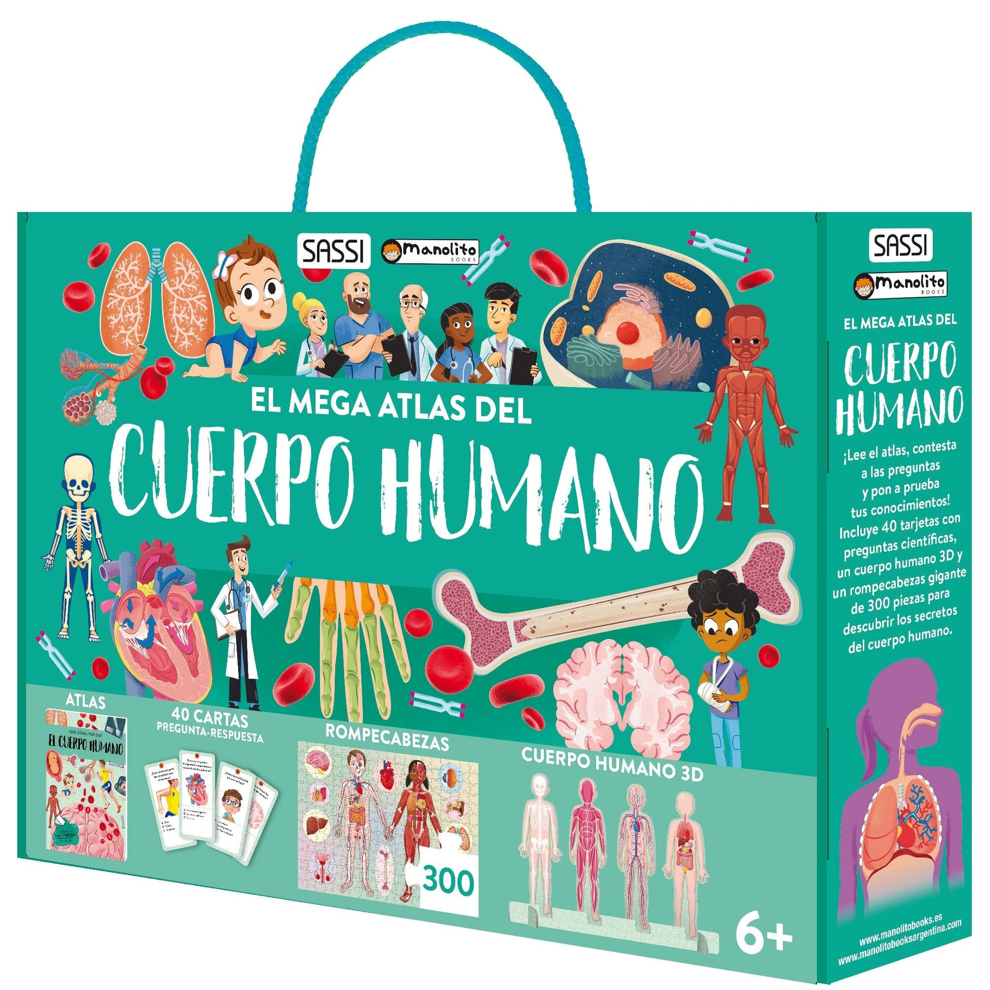 Libro: CUERPO HUMANO MEGA ALTAS (Mega atlas)