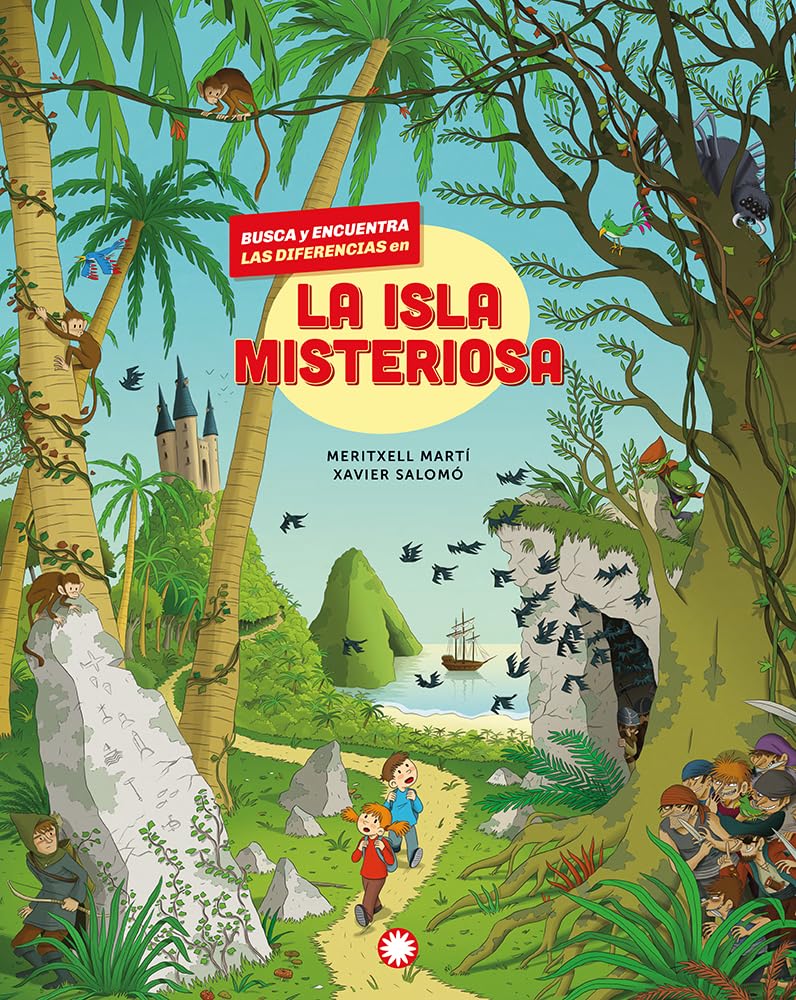 Libro: Busca y encuentra las diferencias en la isla misteriosa: 1