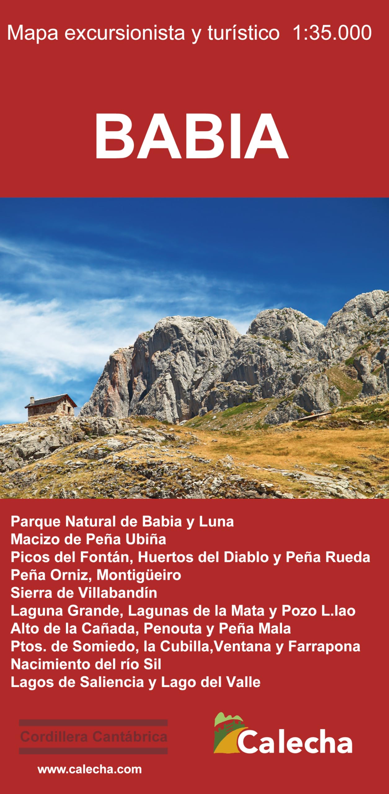 Libro: BABIA. MAPA EXCURSIONISTA Y TURÍSTICO