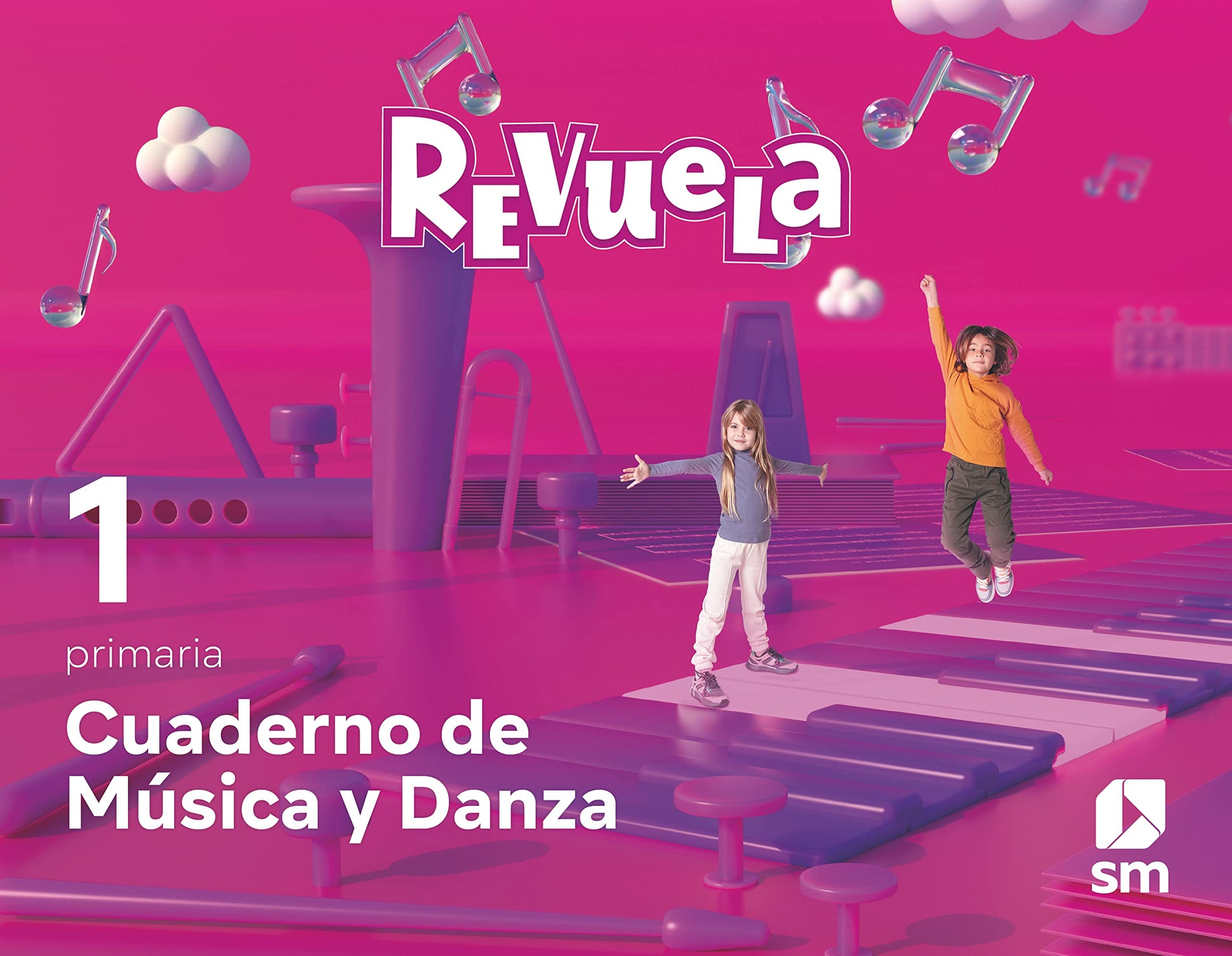 Libro: Cuaderno de Música y Danza. 1 Primaria. Revuela