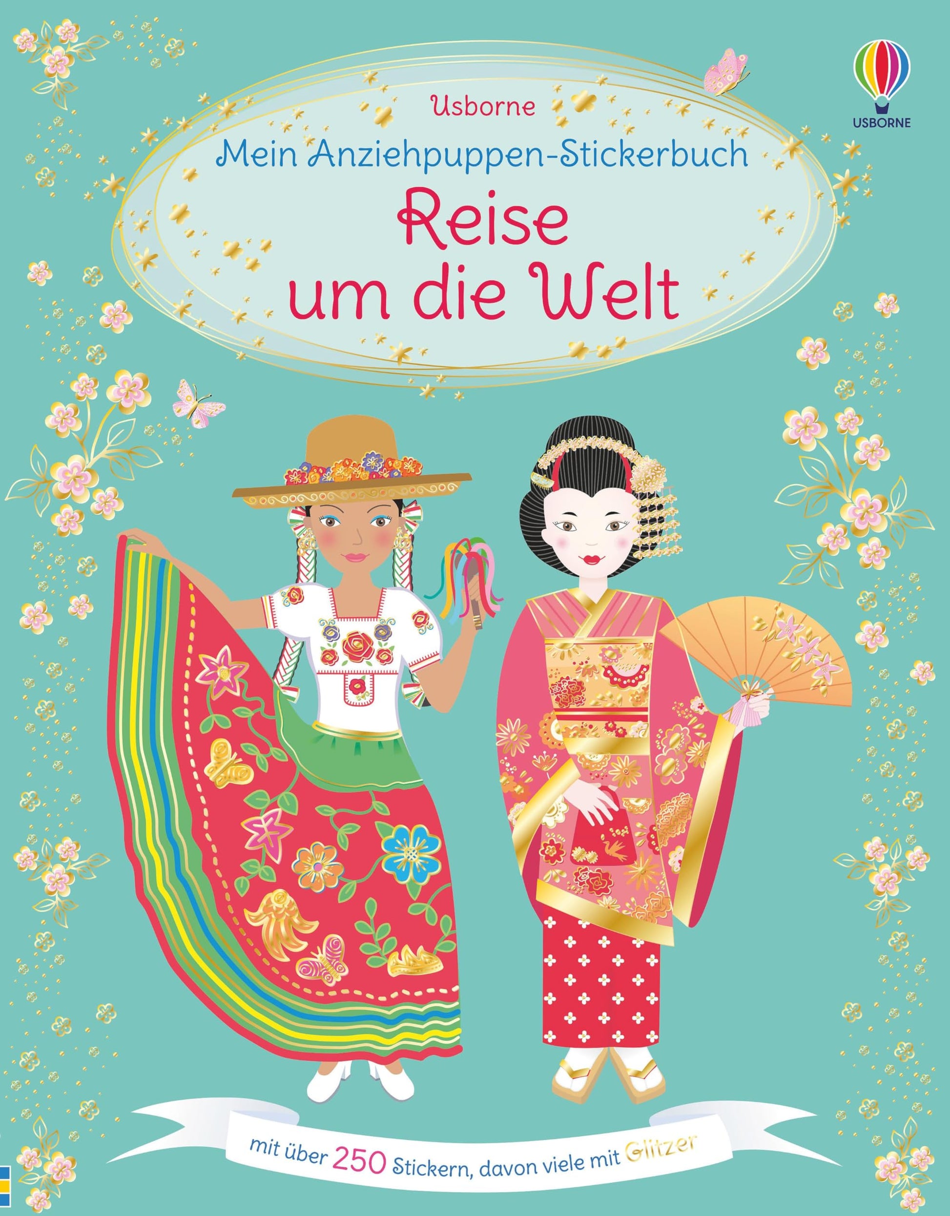 Libro: Mein Anziehpuppen-Stickerbuch: Reise um die Welt