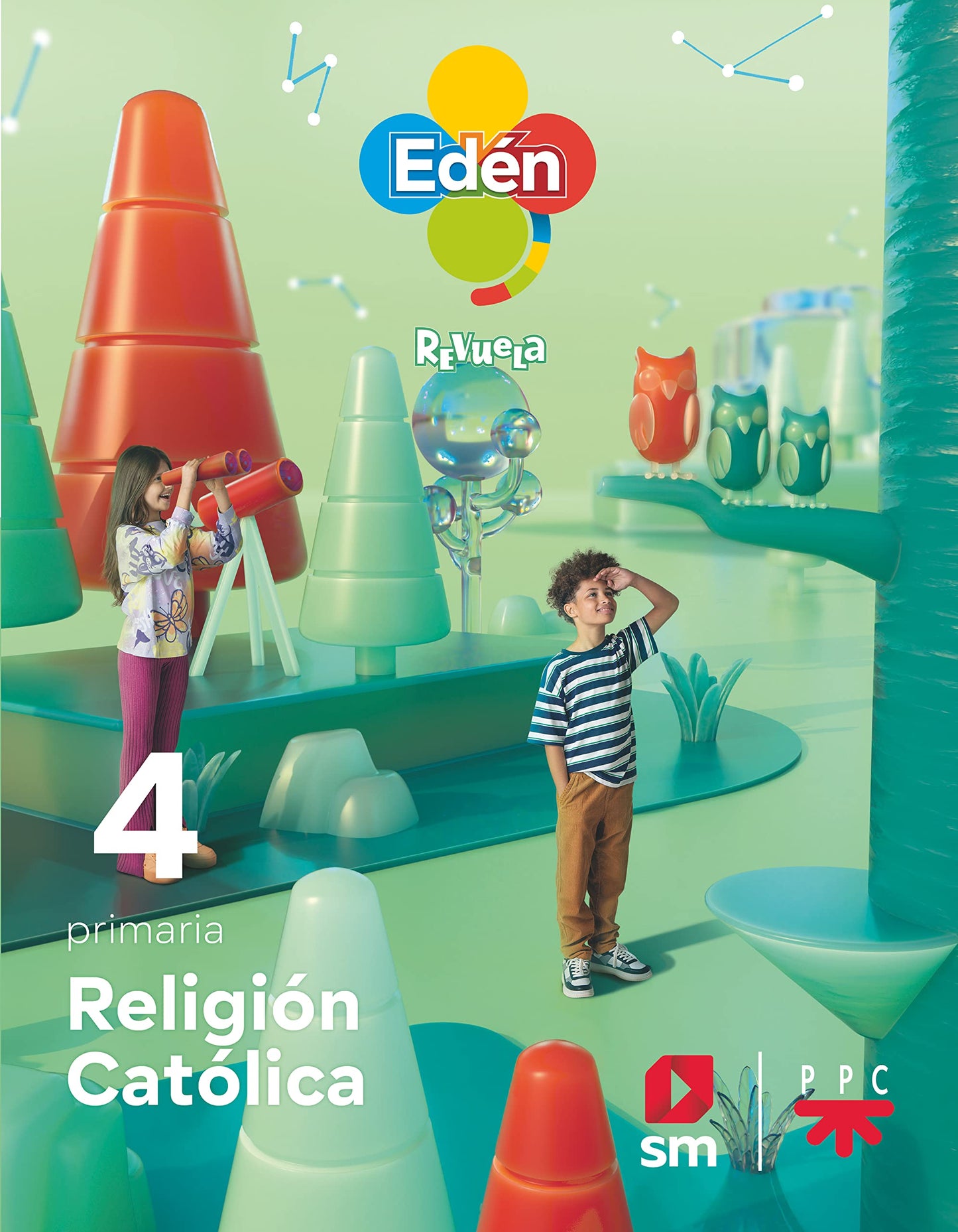 Libro: Religión Católica. 4 Primaria. Edén. Revuela