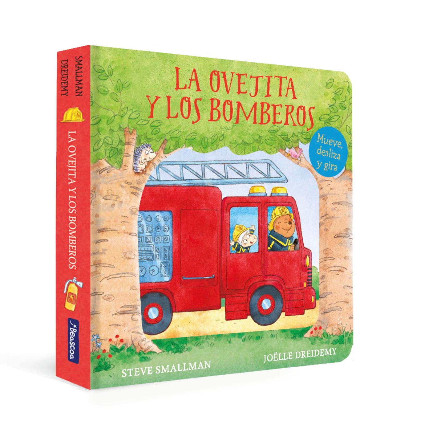 Libro: La ovejita y los bomberos (La ovejita que vino a cenar. Libro de cartón con mecanismos)
