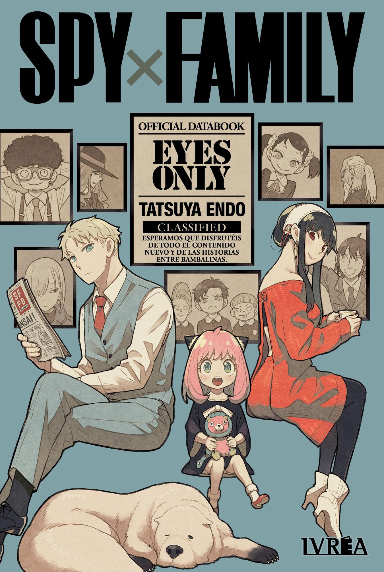 Libro: Spy x Family, Ofiicial Databook Eyes Only (SPY?FAMILY: EYES ONLY -OFFICIAL DATABOOK)