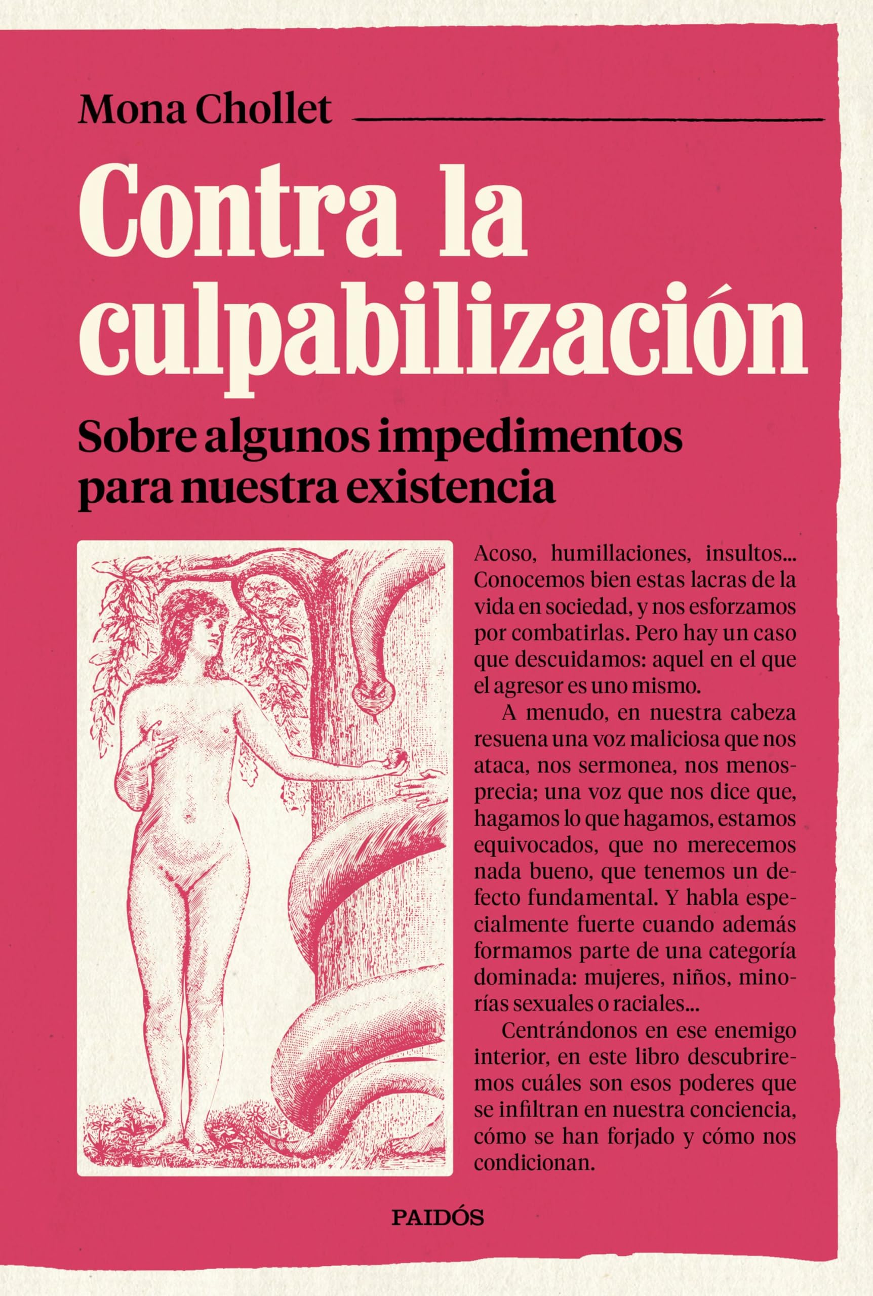 Libro: Contra la culpabilización: Sobre algunos impedimentos para nuestra existencia (Contextos)