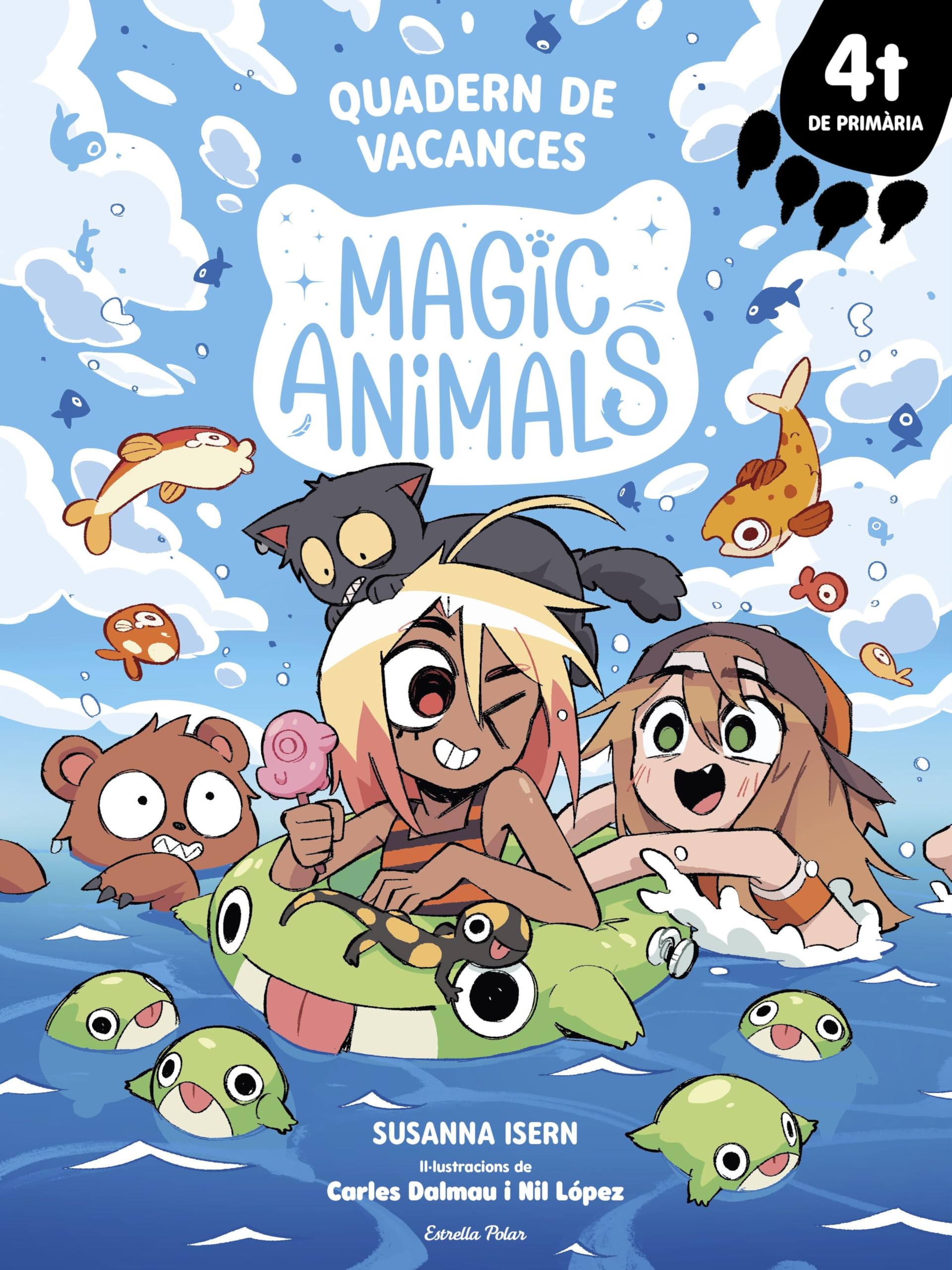Libro: Magic Animals. Quadern de vacances. 4t de Primària