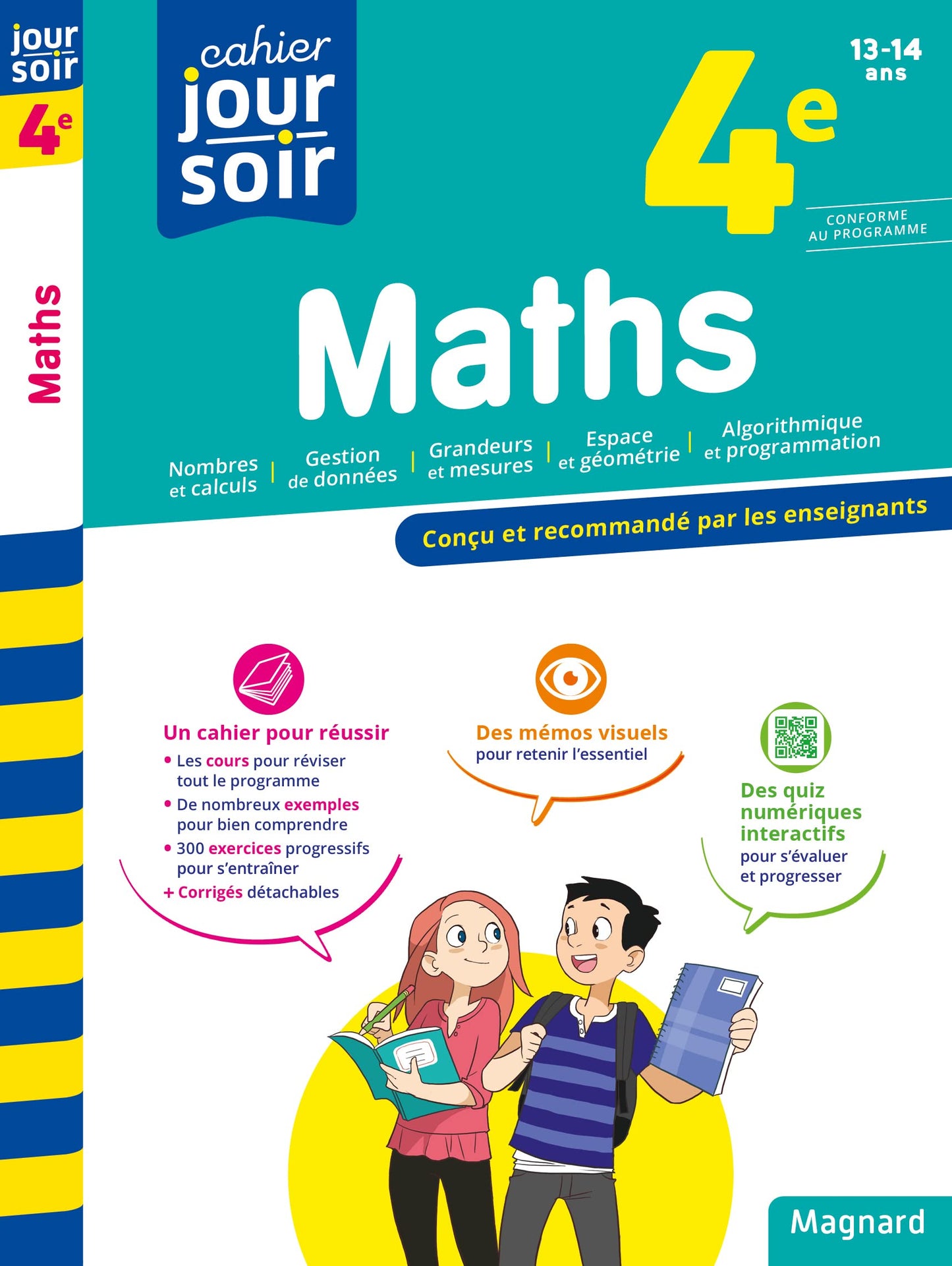 Maths 4e: Conçu et recommandé par les enseignants