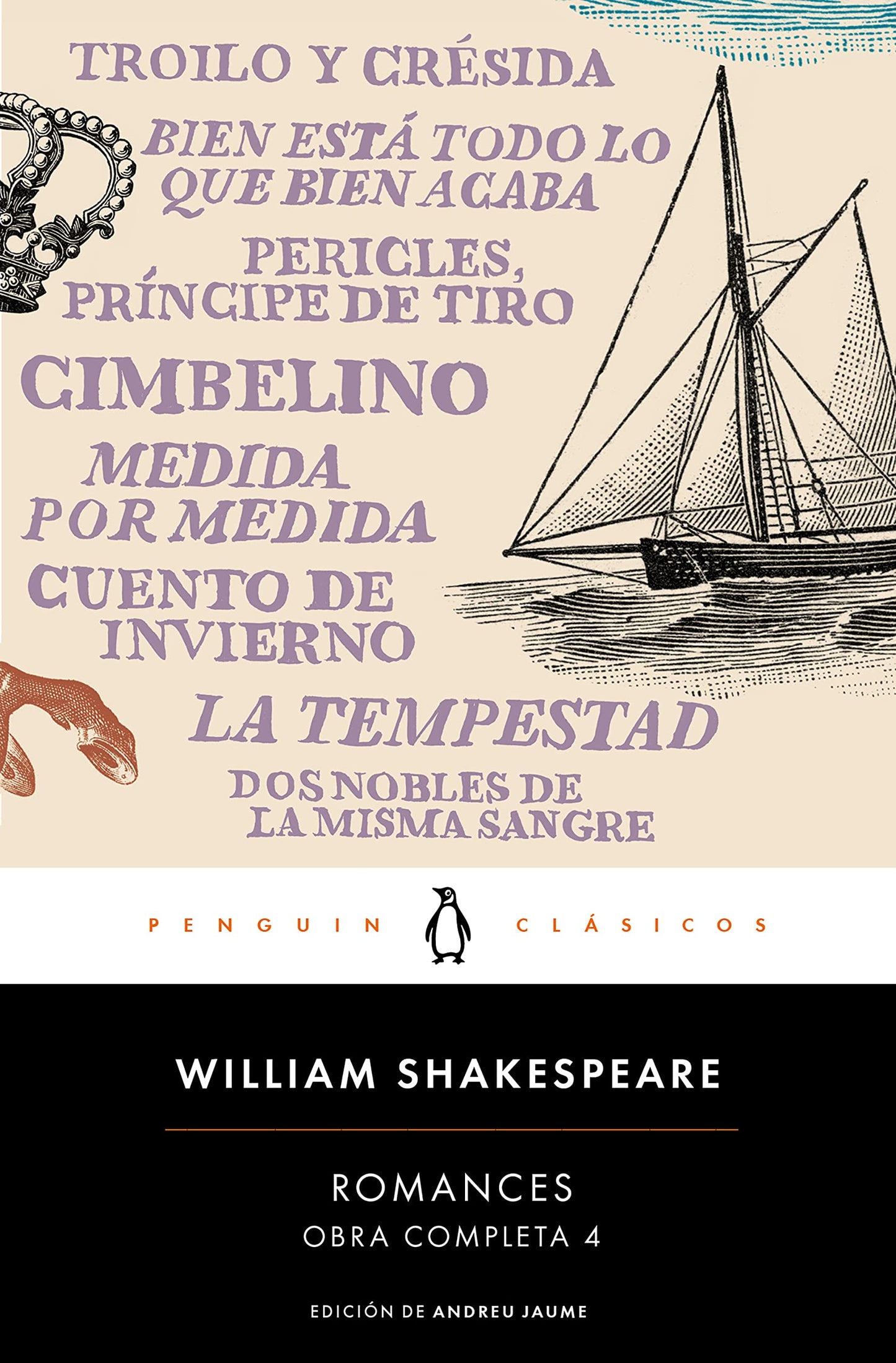 Libro: Romances (Obra completa Shakespeare 4) (Penguin Clásicos)