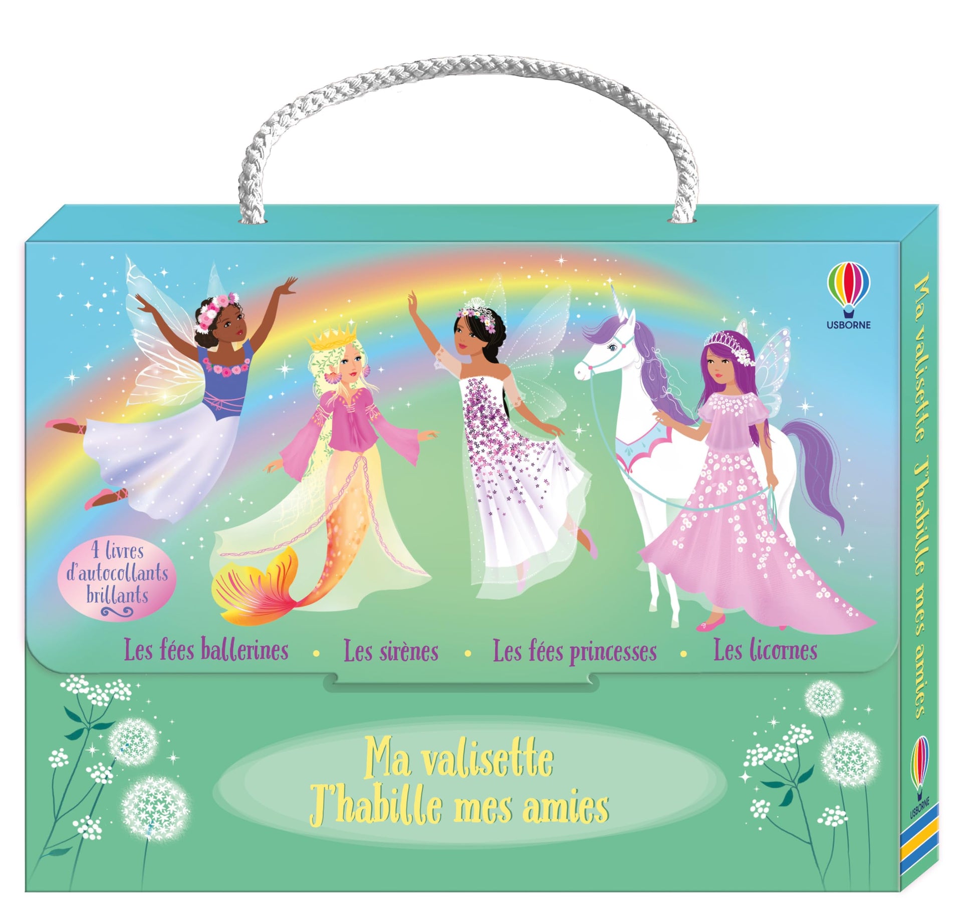 Libro: Ma valisette J'habille mes amies Les fées ballerines, Les sirènes, Les fées princesses et Les licornes - Dès 5 ans