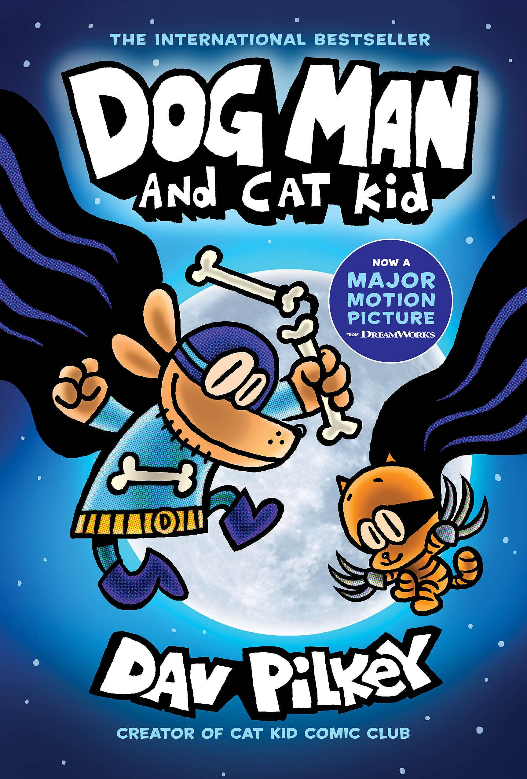 Libro: Dog Man 4: Dog Man and Cat Kid (the blockbuster, multi-million copy selling series!)