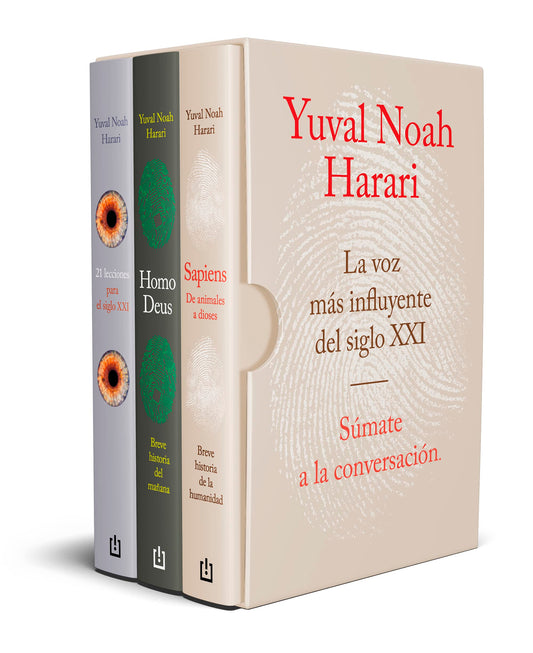 Estuche Harari (contiene: Sapiens | 21 lecciones para el siglo XXI | Homo Deus): La voz más influyente del siglo XXI (Best Seller)