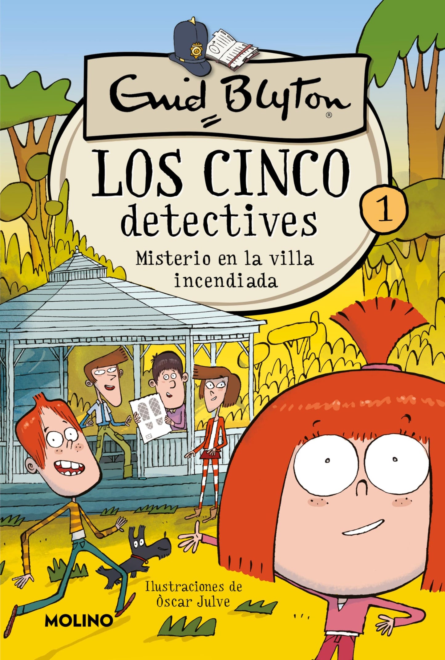 Libro: Los cinco detectives 1 - Misterio en la villa incendiada