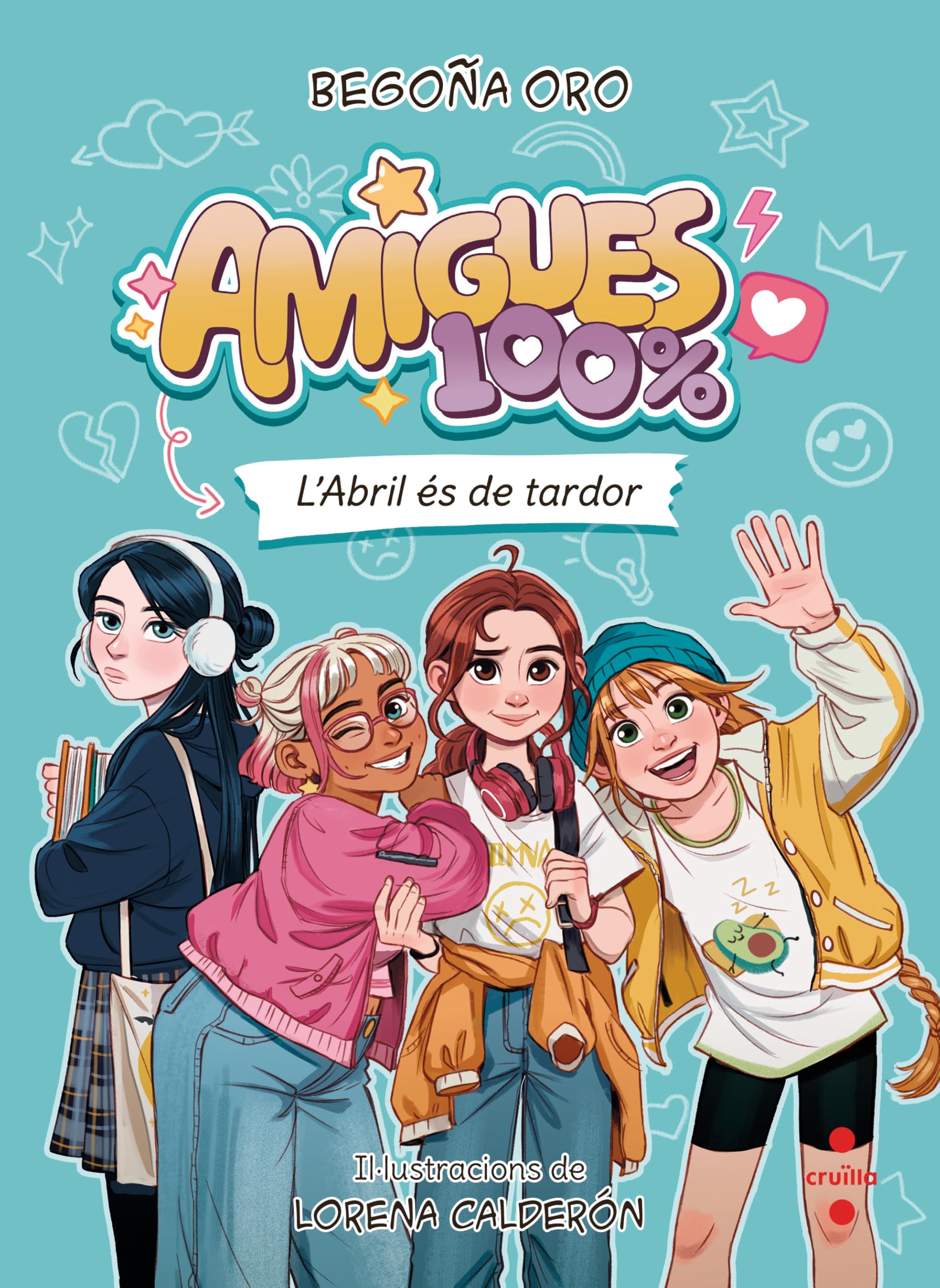 Libro: Amigues 100% 1. L'Abril és de tardor