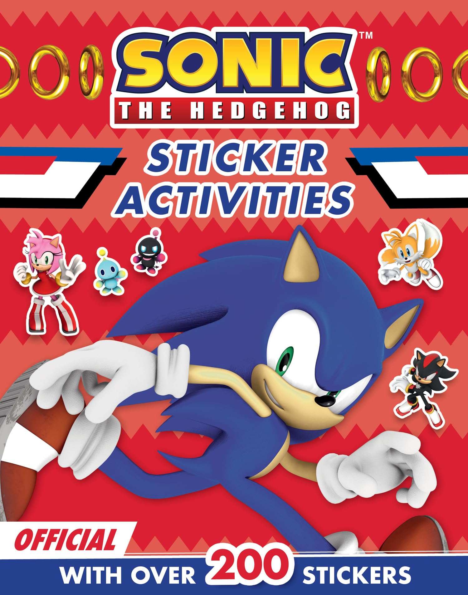 Libro: Farshore Sonic the Hedgehog Sticker Activities Book.
