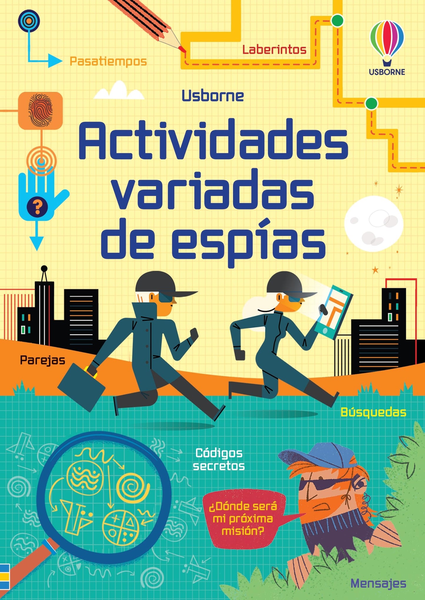 Libro: Actividades variadas de espías