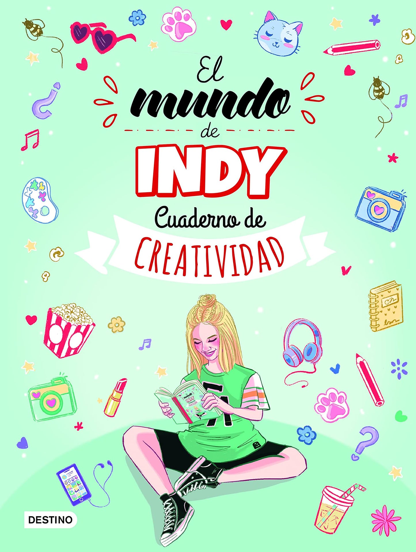 Libro: Cuaderno de creatividad de El mundo de Indy (Jóvenes influencers)