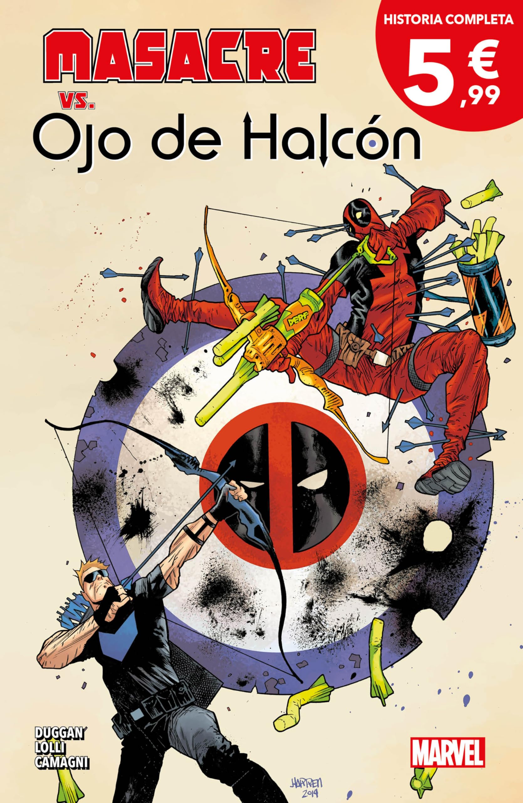 Libro: Masacre vs. n.5 ojo de halcón