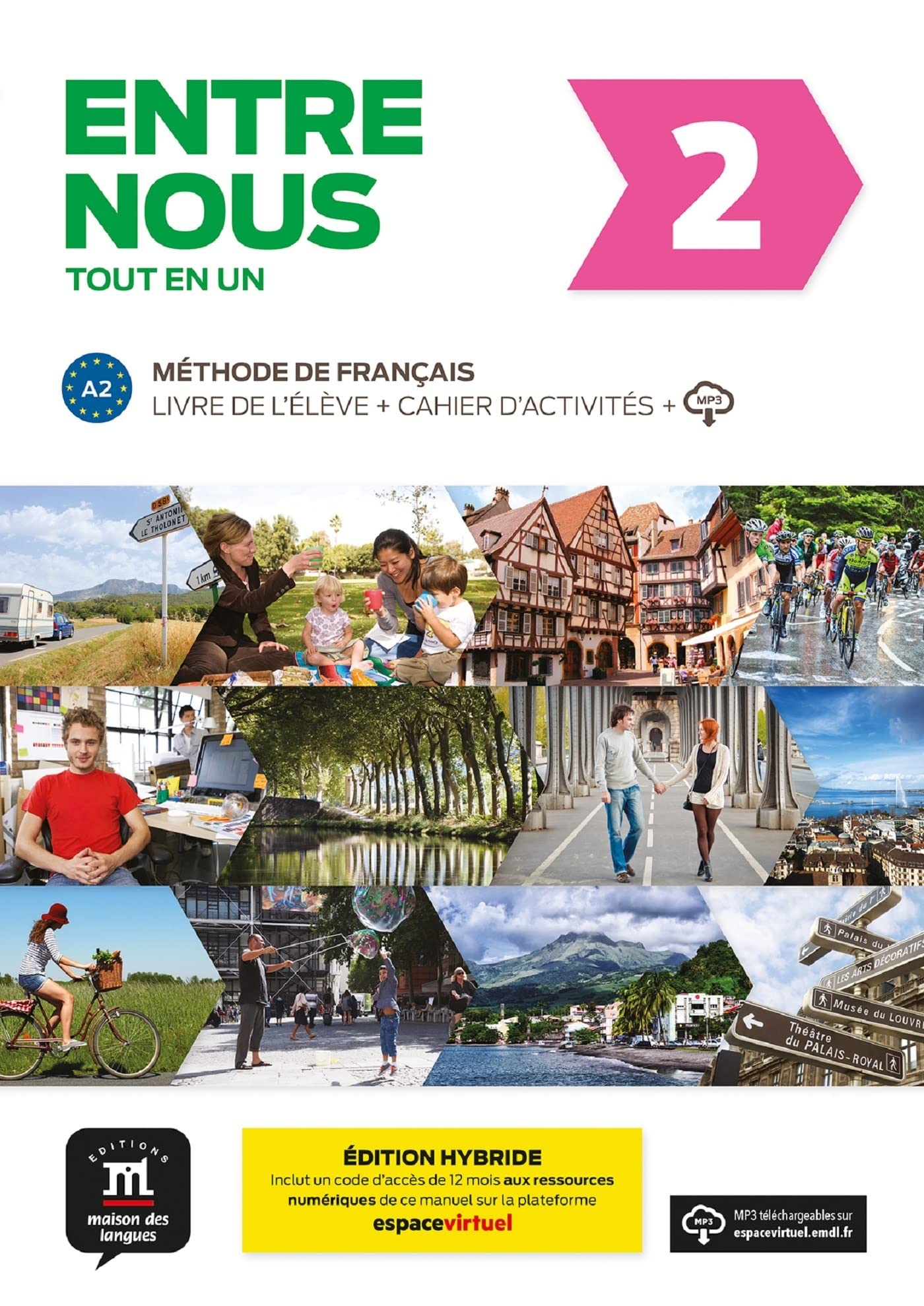 Libro: Entre Nous 2 Éd. hybride Tout en un