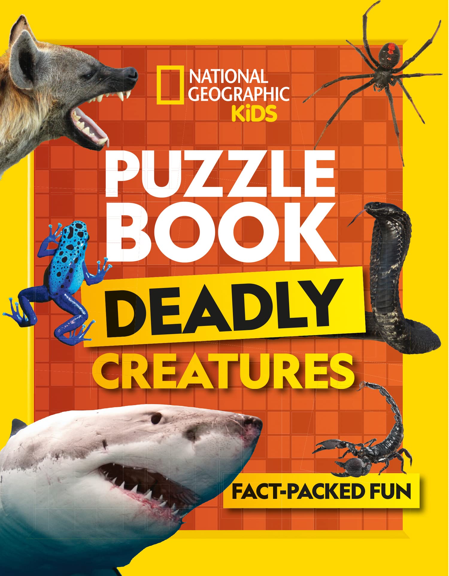 Libro: Puzzle Book Deadly Creatures: Brain-tickling quizzes, sudokus, crosswords and wordsearches (National Geographic Kids)