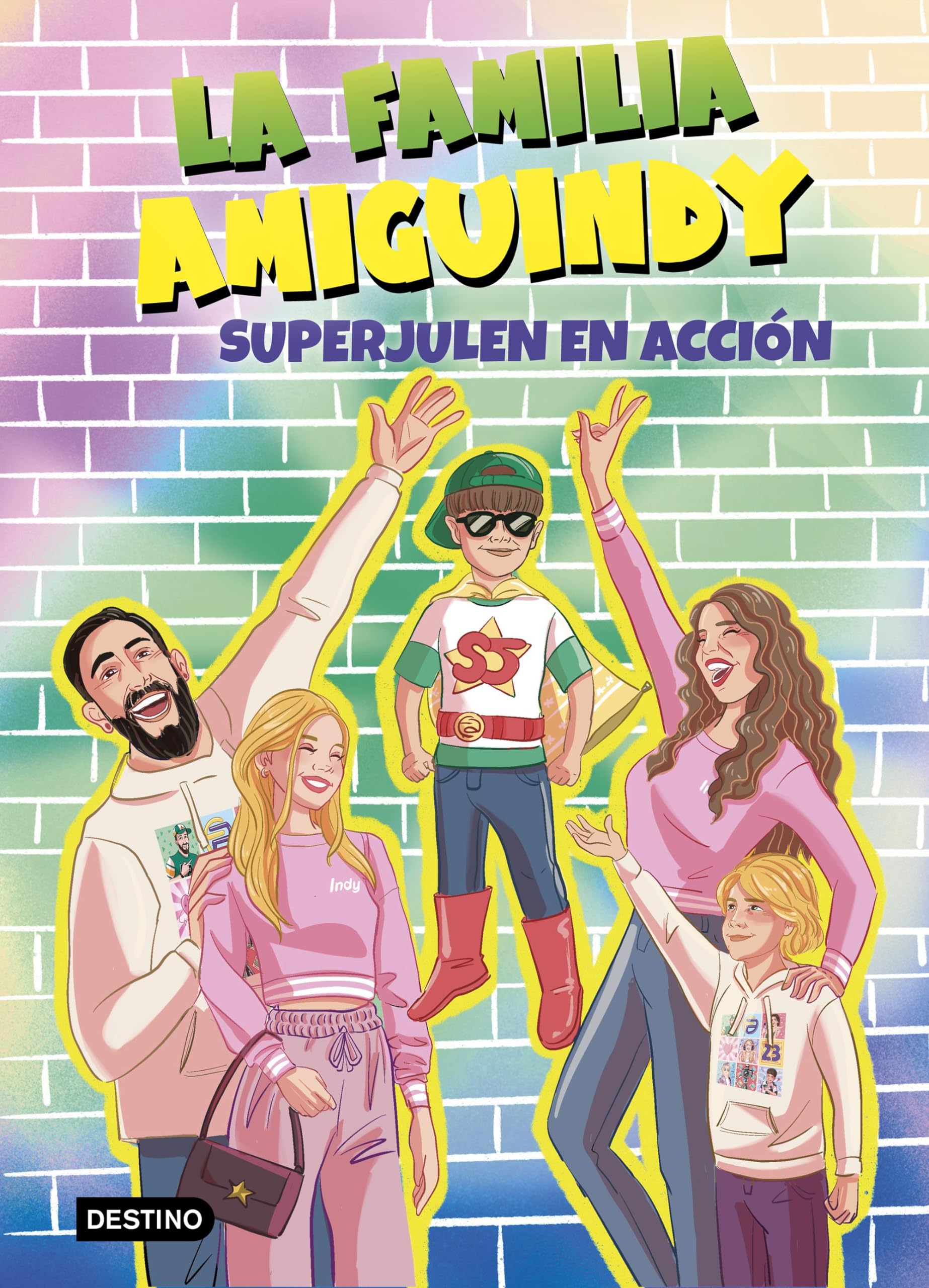 Libro: La Familia Amiguindy 2. SuperJulen en acción (Jóvenes influencers)