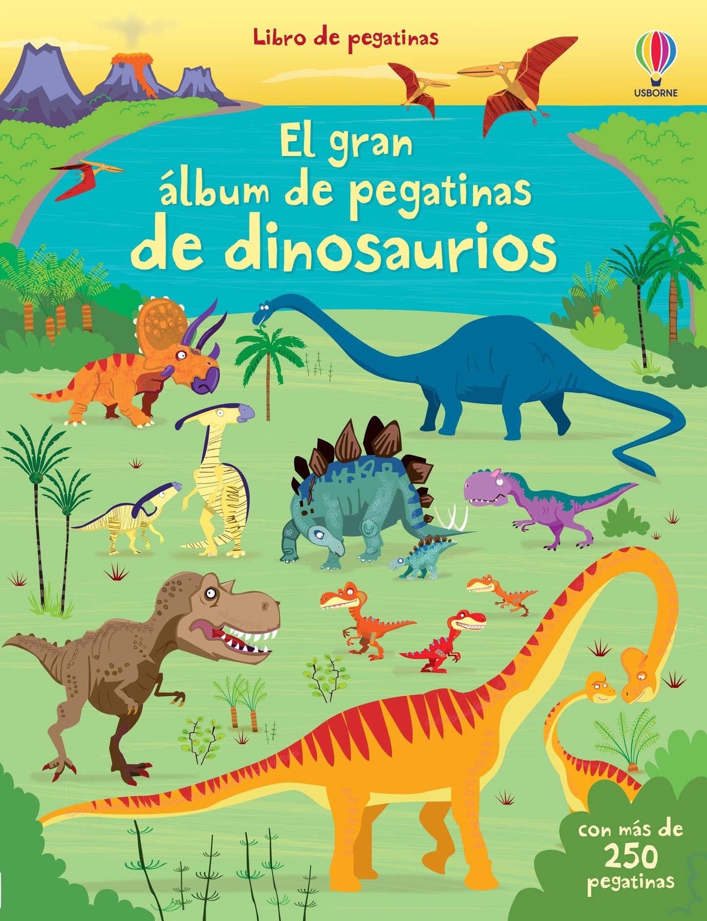 Libro: El gran álbum de pegatinas de dinosaurios (Pegatinas para todos)