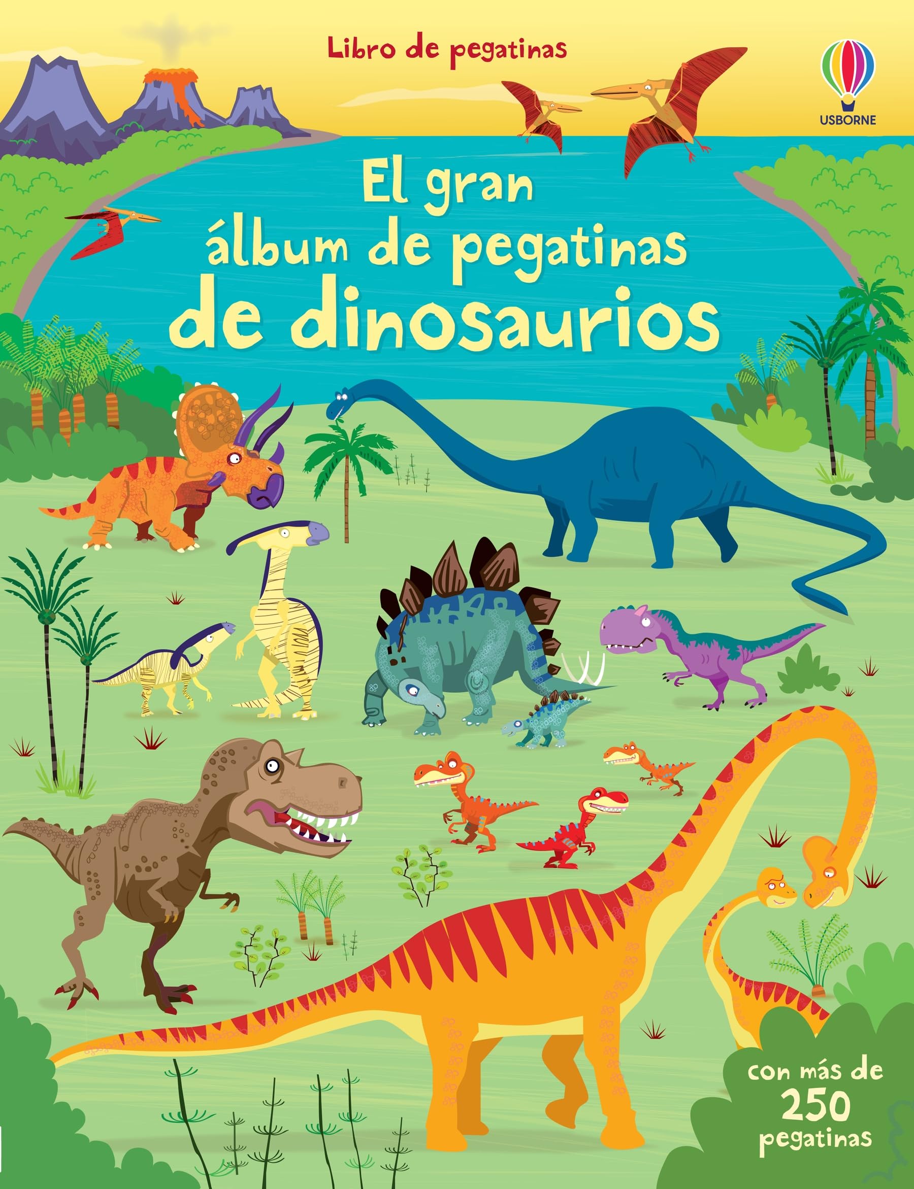 Libro: El gran álbum de pegatinas de dinosaurios (Pegatinas para todos)