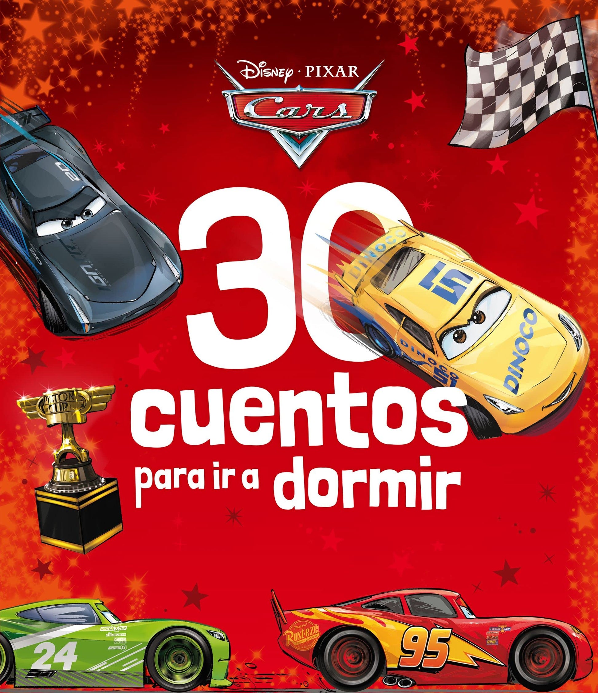 Libro: Cars. 30 cuentos para ir a dormir: Recopilatorio de cuentos (Disney. Otras propiedades) - [ versión en español]