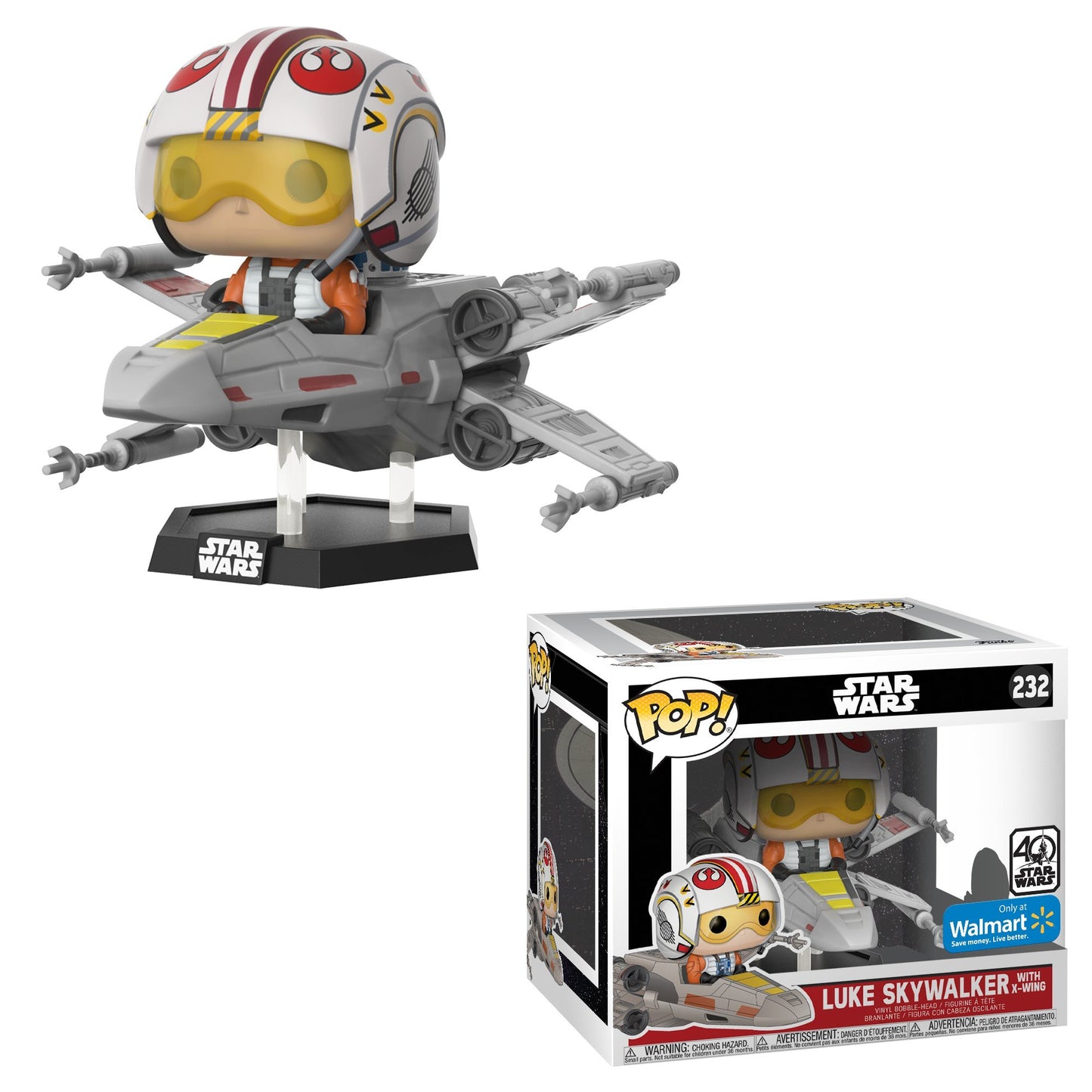 Funko Star Wars Luke Skywalker with X-Wing Exclusivo