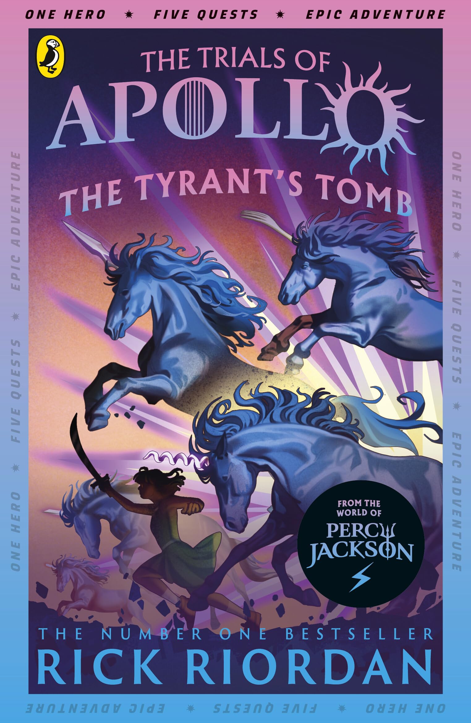 The Tyrant’S Tomb (The Trials Of Apollo Bk 4): The fourth in a funny, mythical series about gods and heroes, set in the world of Percy Jackson