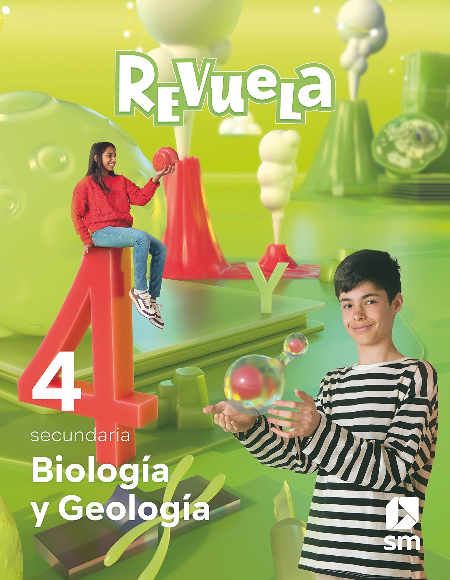 Libro: Biología y Geología. 4 Secundaria. Revuela