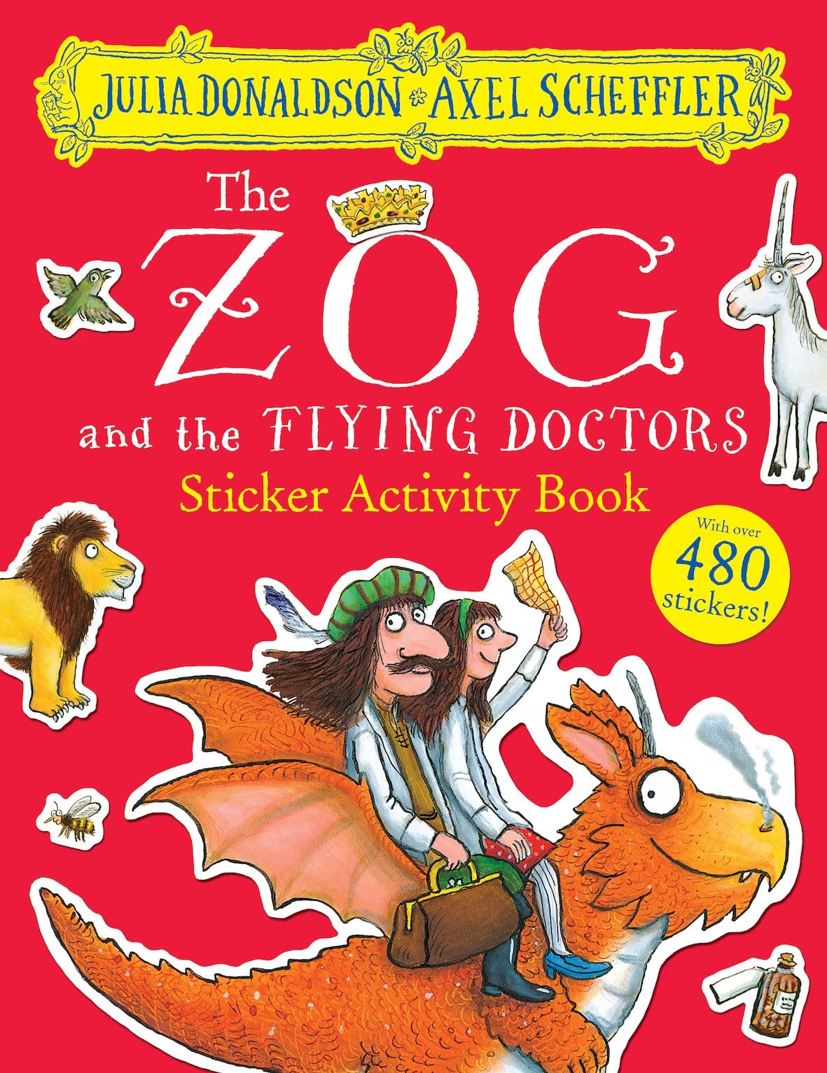 Libro: Zog and the Flying Doctors Sticker Book