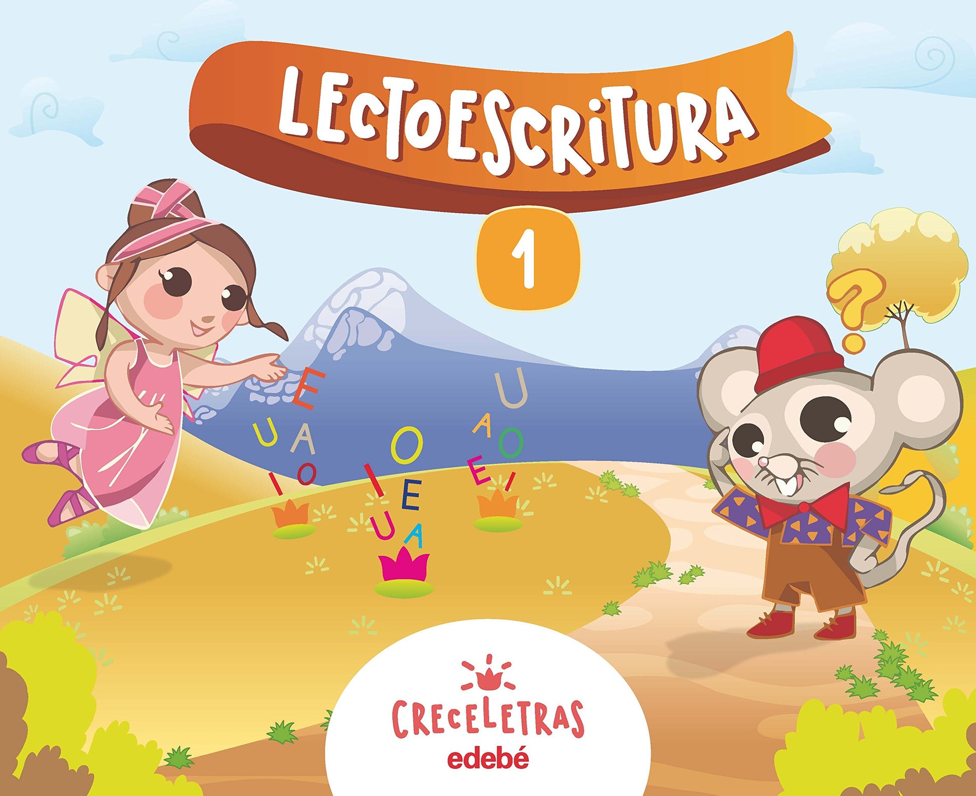 Libro: CRECELETRAS LECTOESCRITURA 1 - 9788468332529