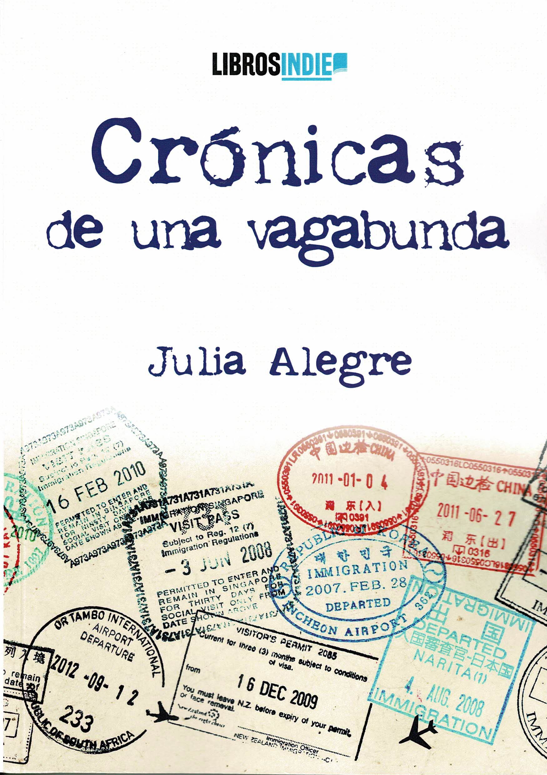 Libro: Crónicas de una vagabunda