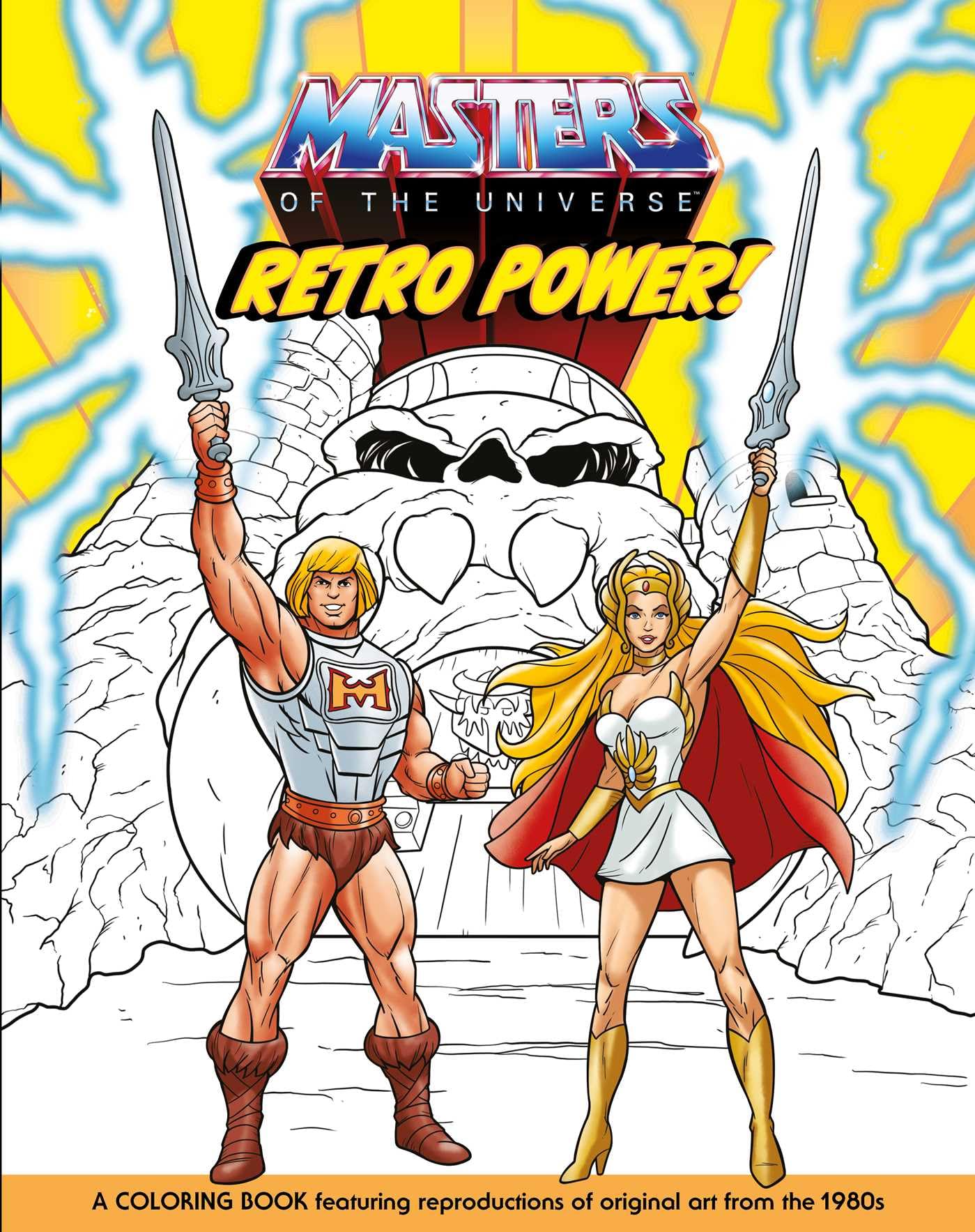 Libro: Masters of the Universe: Retro Power! Coloring Book
