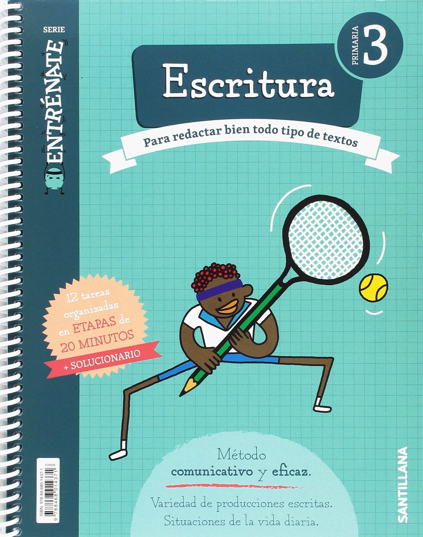 Libro: CUADERNO ESCRITURA SERIE ENTRENATE 3 PRIMARIA