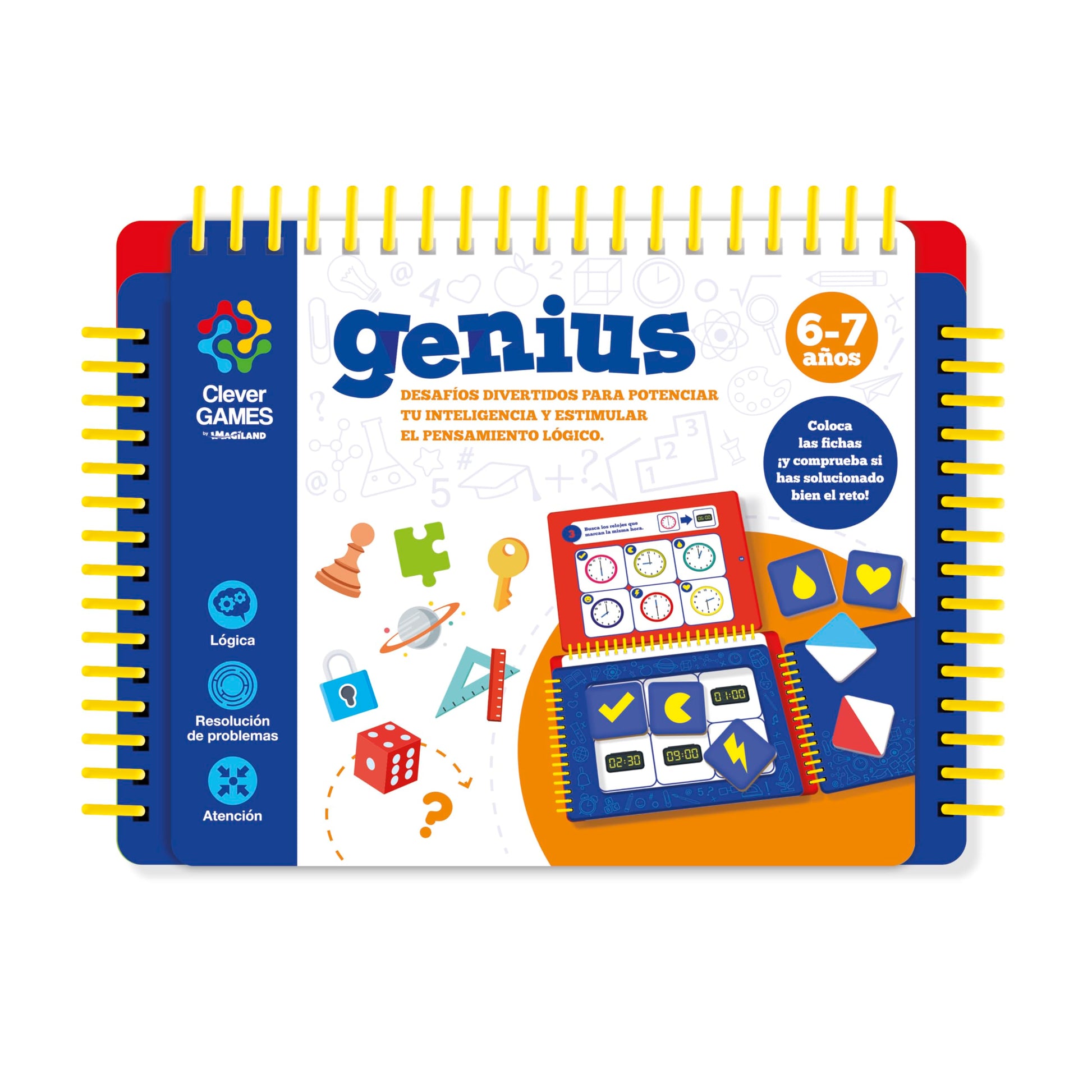 Libro: CLEVER GAMES GENIUS 6-7 AÑOS