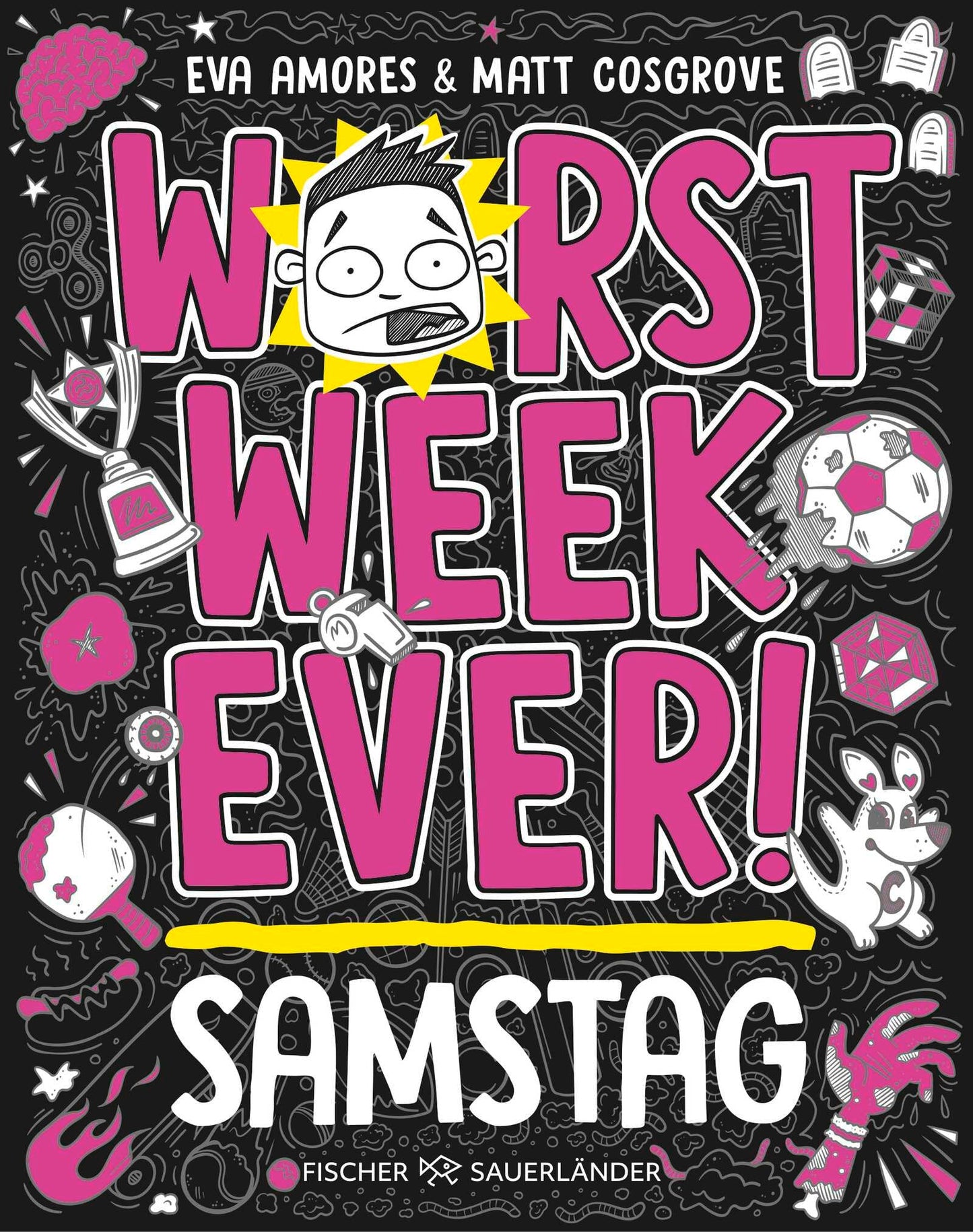 Libro: Worst Week Ever - Samstag: Comic Roman für Kinder ab 10 Jahre ¿ Witzige Bilder und einfache Texte begeistern Comicfans sowie Lesemuffel: 6
