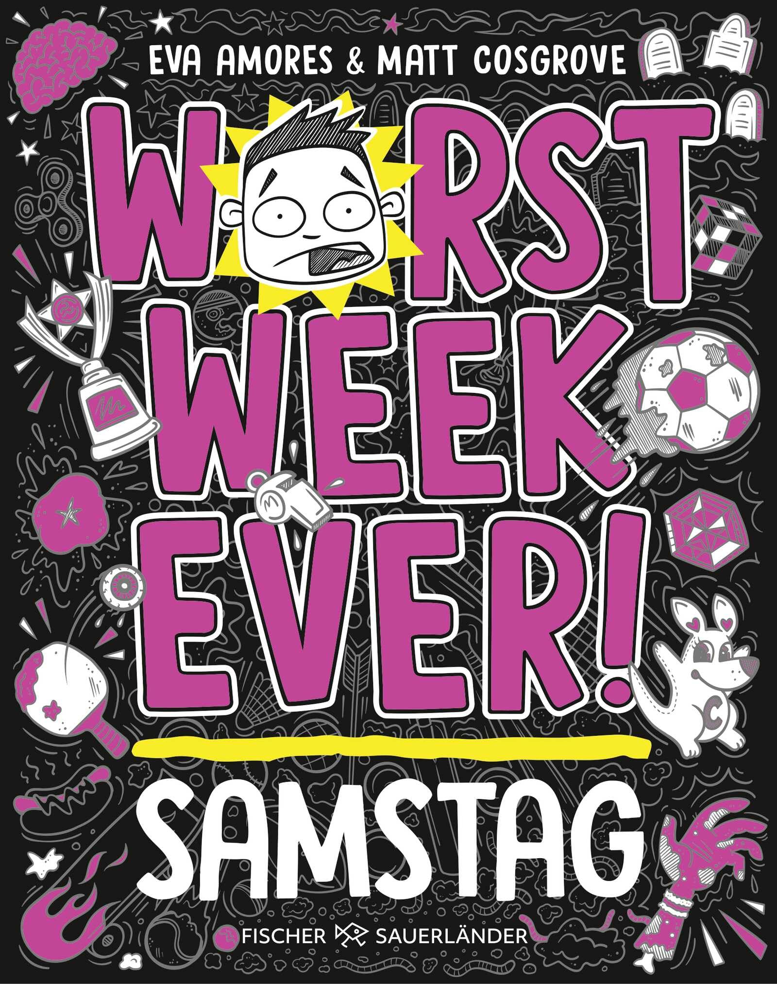 Libro: Worst Week Ever - Samstag: Comic Roman für Kinder ab 10 Jahre ¿ Witzige Bilder und einfache Texte begeistern Comicfans sowie Lesemuffel: 6