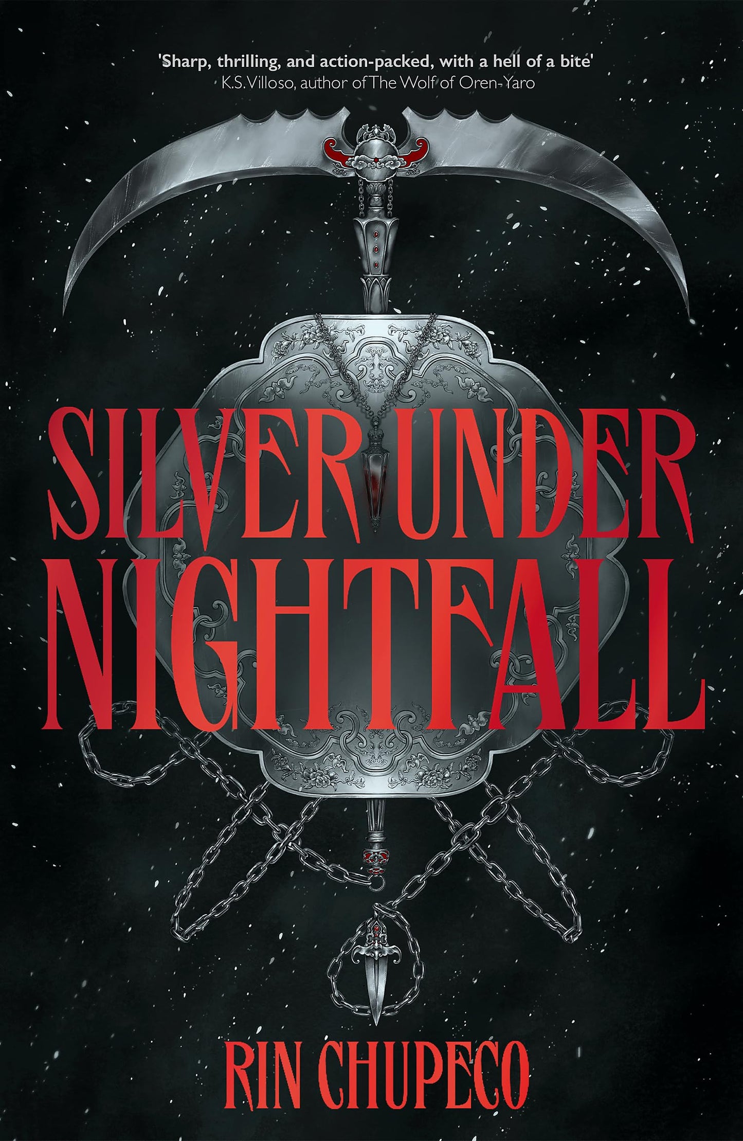 Libro: Hodder Silver Under Nightfall an unmissable, action-packed dark fantasy featuring blood thirsty vampire courts, political intrigue, and a delicious forbidden-romance!.