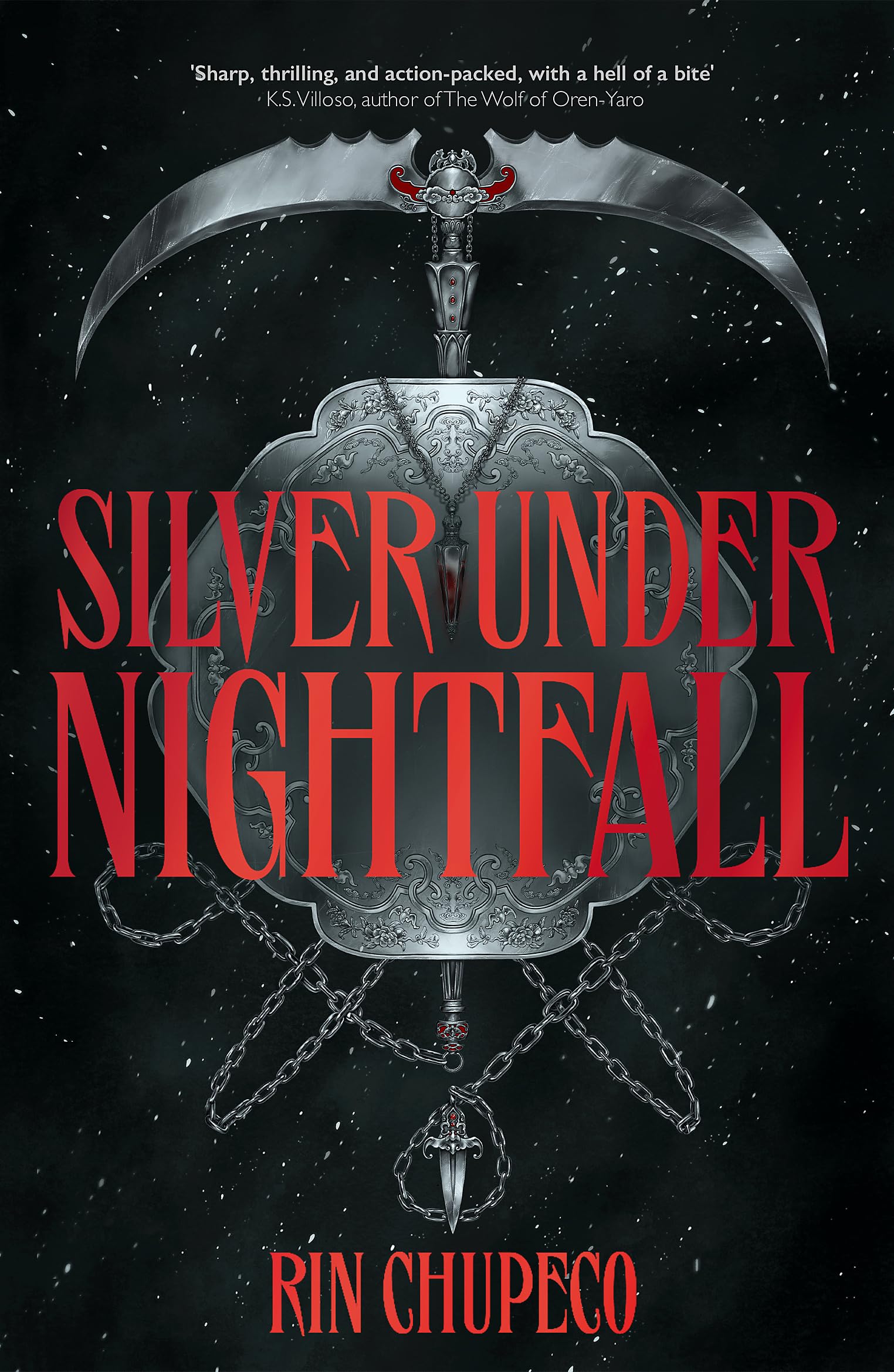 Libro: Hodder Silver Under Nightfall an unmissable, action-packed dark fantasy featuring blood thirsty vampire courts, political intrigue, and a delicious forbidden-romance!.