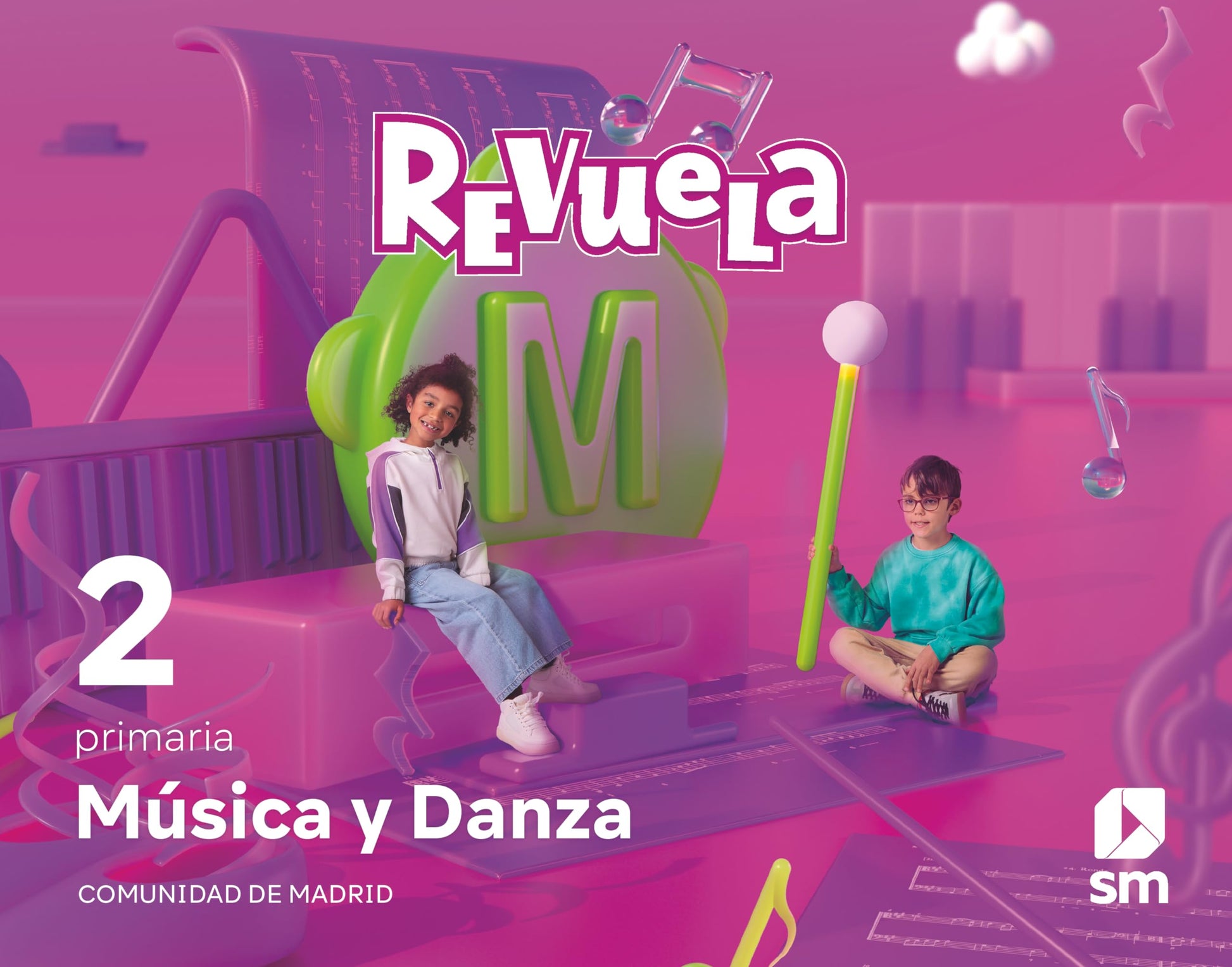 Libro: Música y Danza. 2 Primaria. Revuela. Comunidad de Madrid