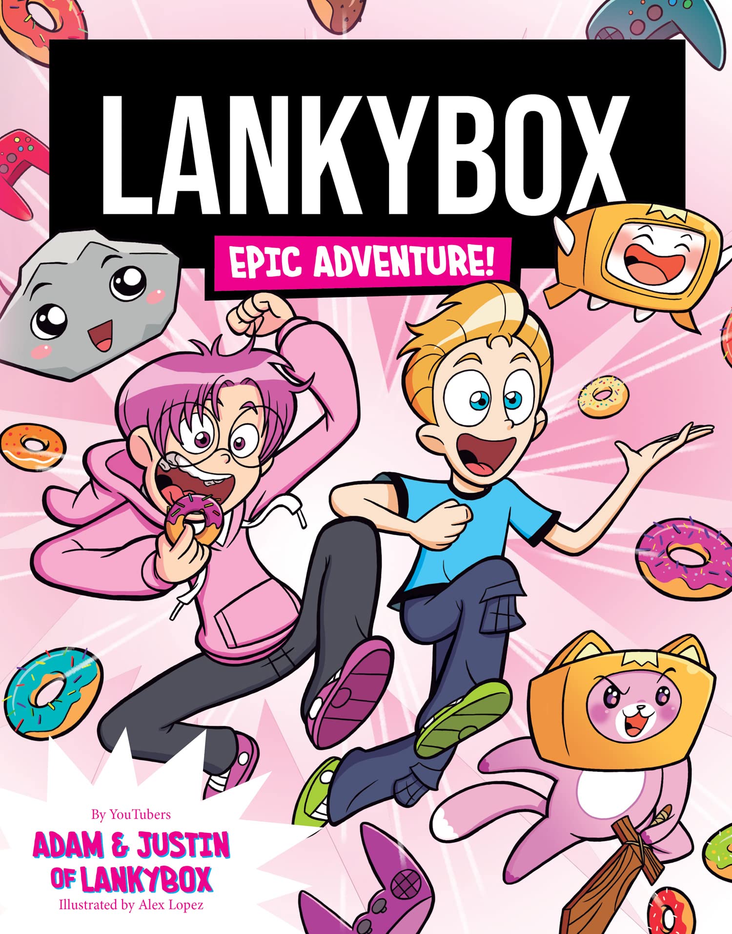 Libro: Lankybox Epic Adventure: A hilarious graphic novel from YouTube sensations LankyBox