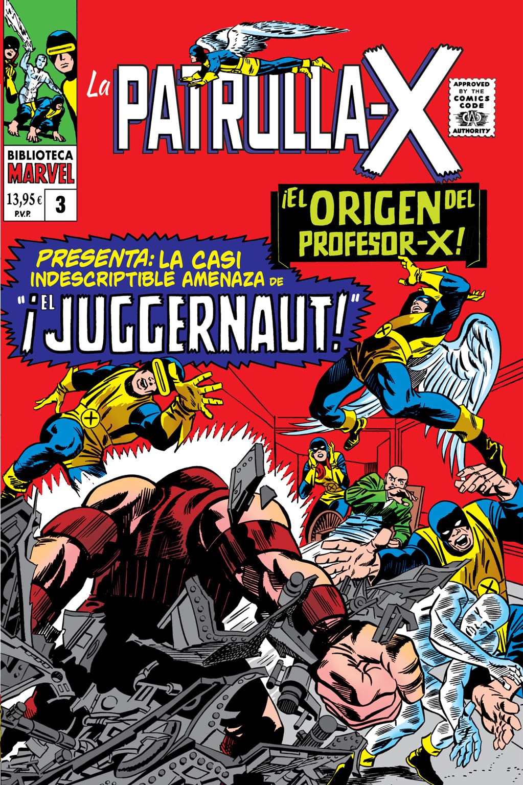Libro: LA PATRULLA X 3 1965 1966