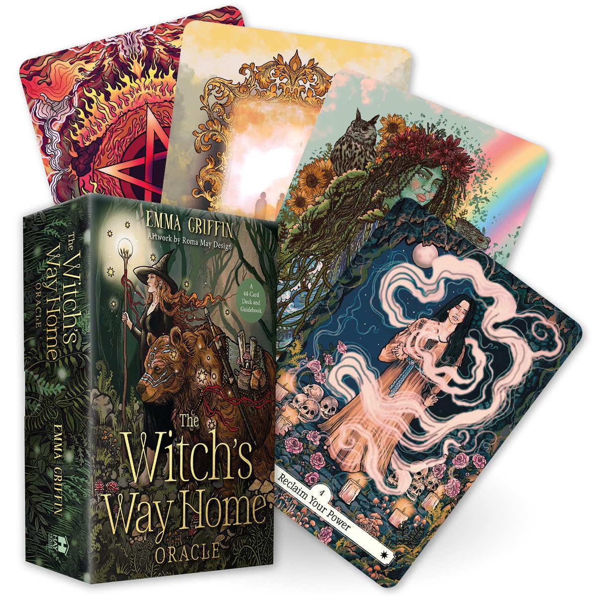 Libro: The Witch's Way Home Oracle: A 44-Card Deck and Guidebook