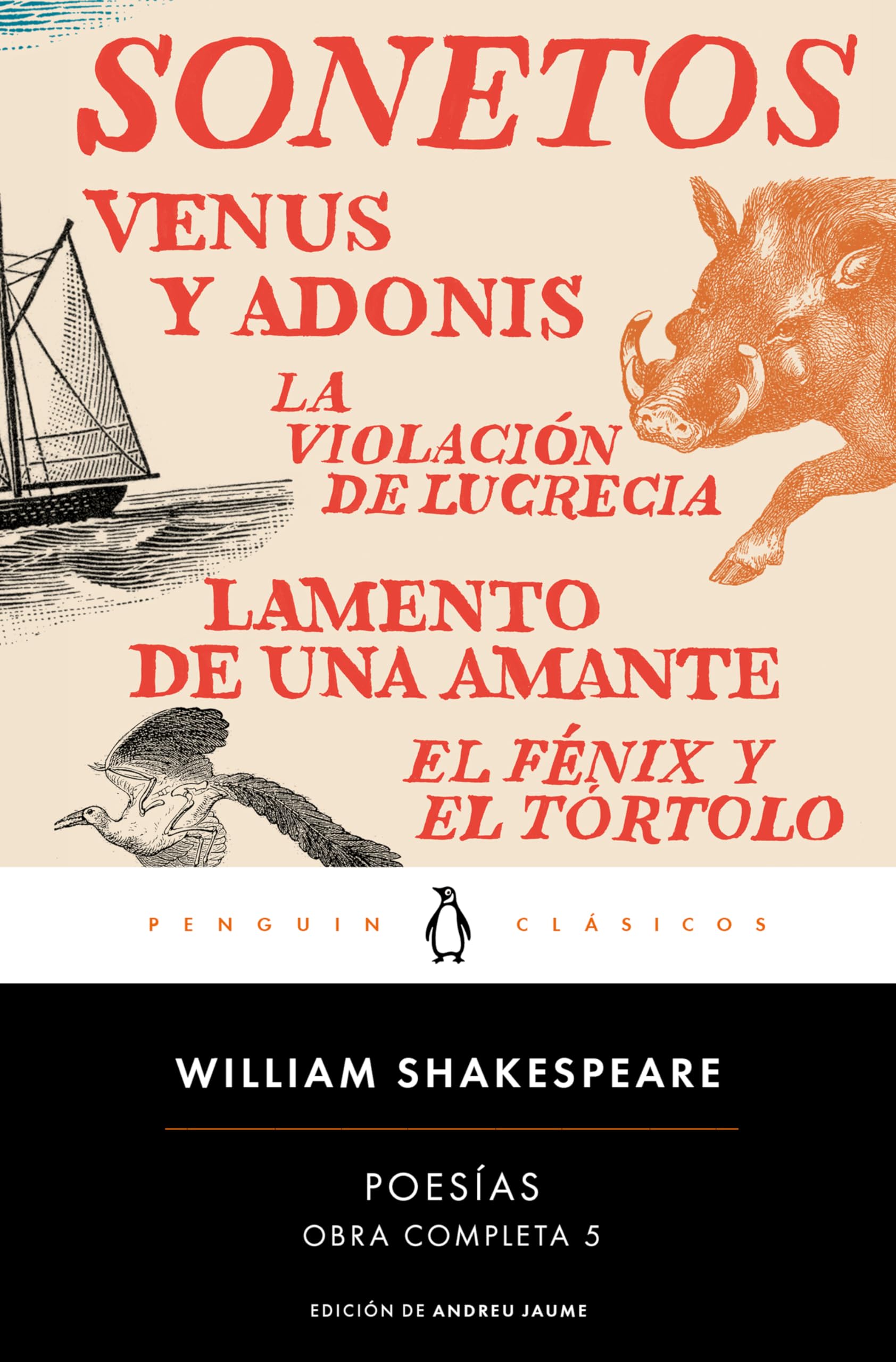 Libro: Poesías (Obra completa Shakespeare 5) (Penguin Clásicos)
