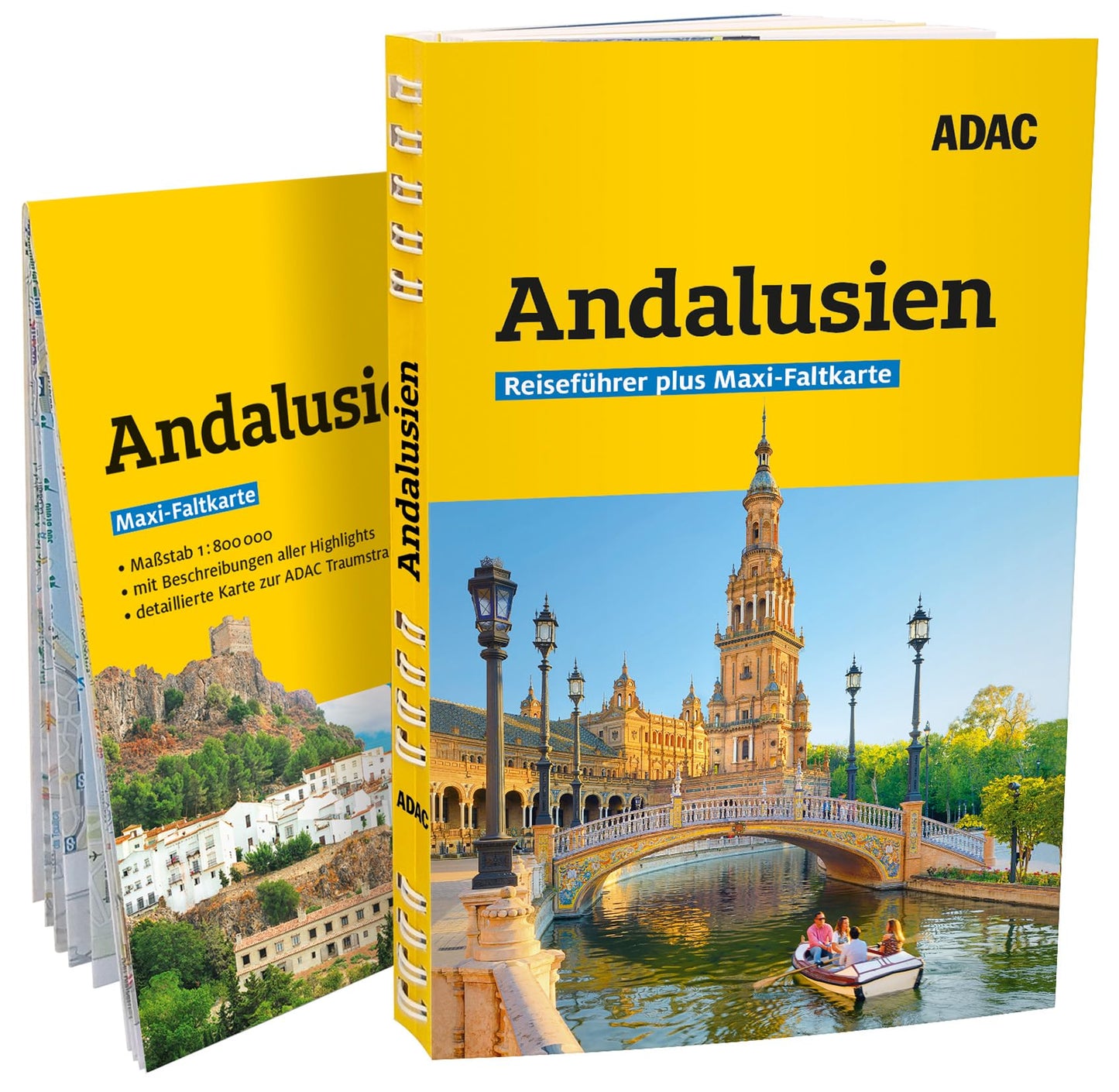 Libro: ADAC Reiseführer plus Andalusien: Mit Maxi-Faltkarte und praktischer Spiralbindung
